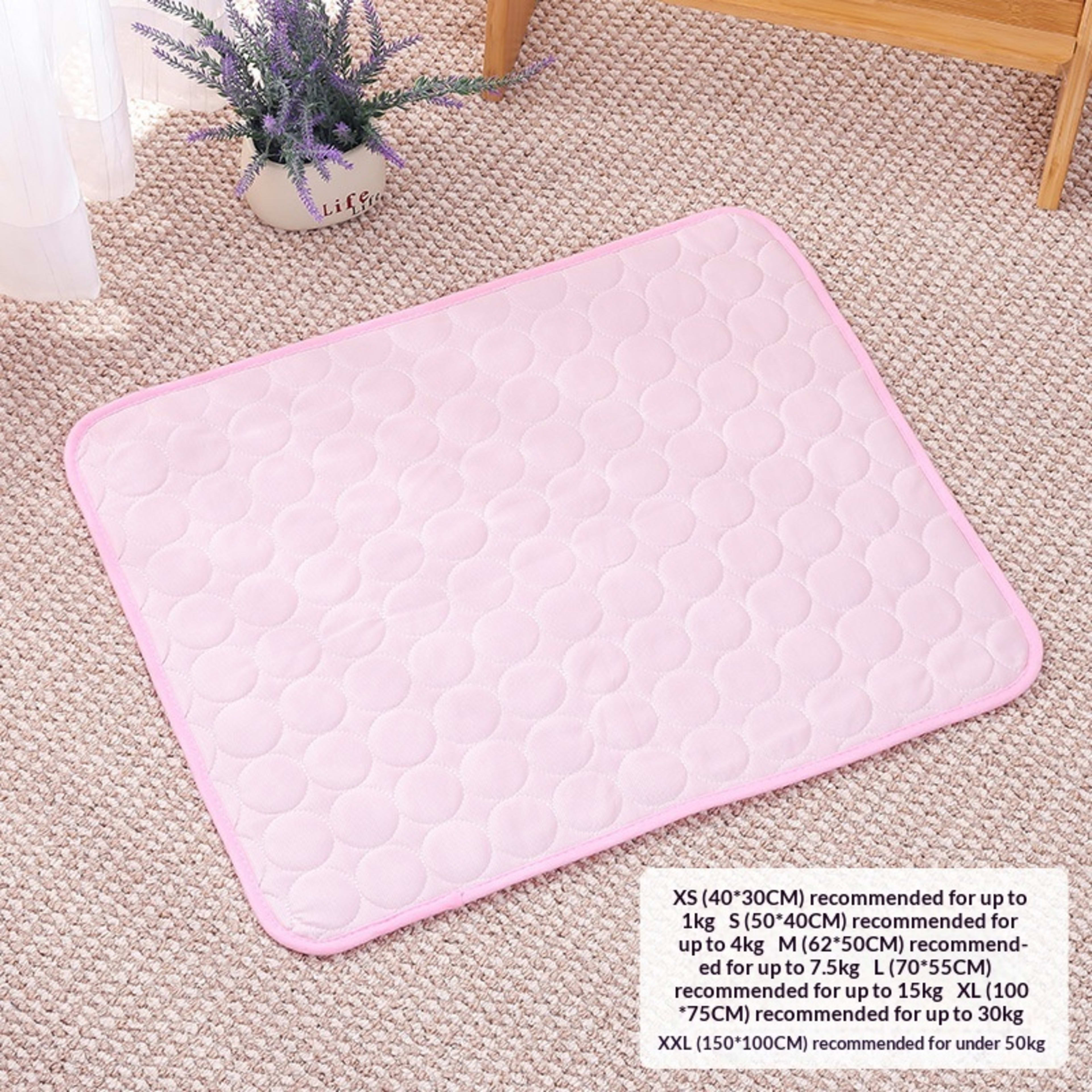 Pet Sofa Cooling Ice Silk Pad Temperature Lowering Sleeping Mat 15