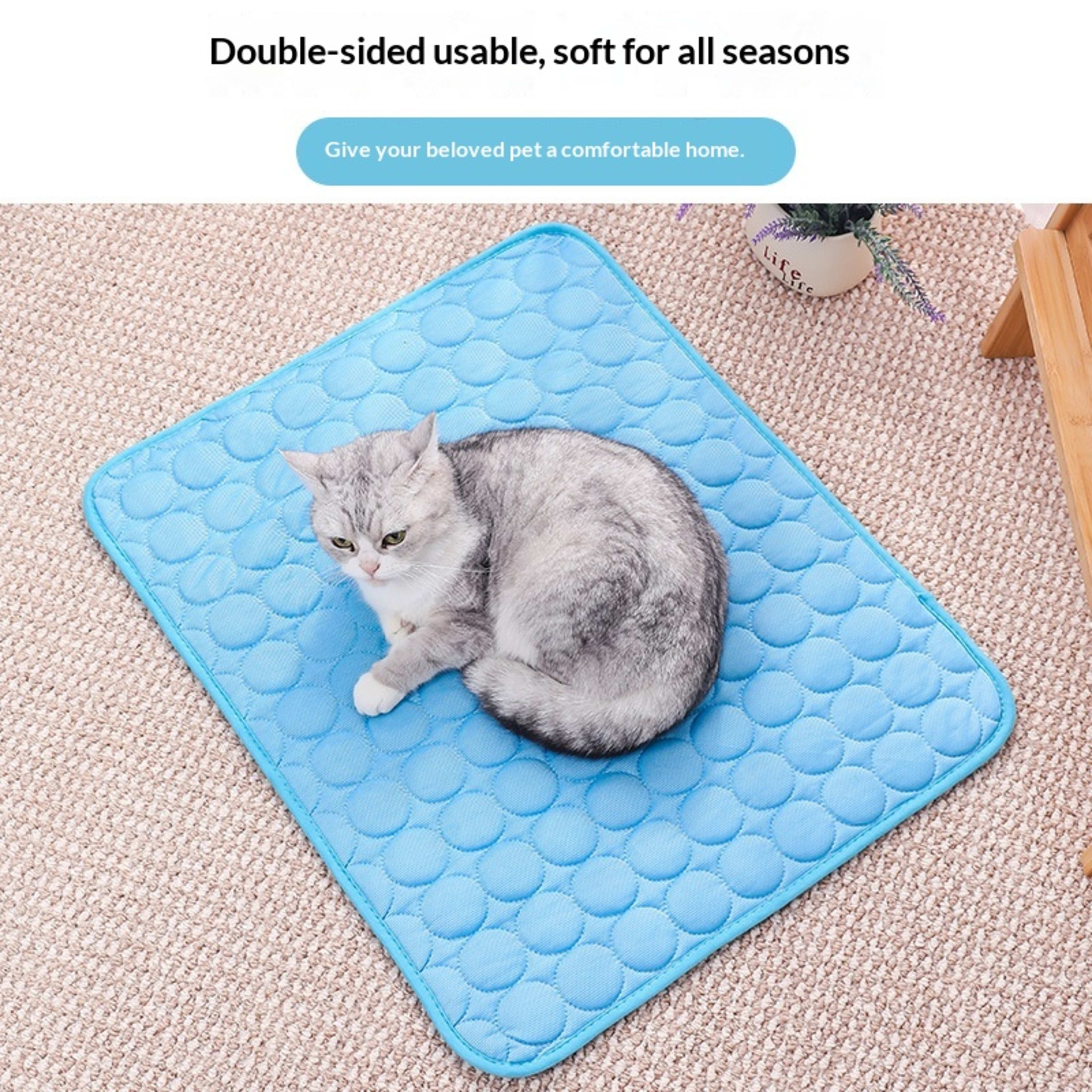 Pet Sofa Cooling Ice Silk Pad Temperature Lowering Sleeping Mat 14