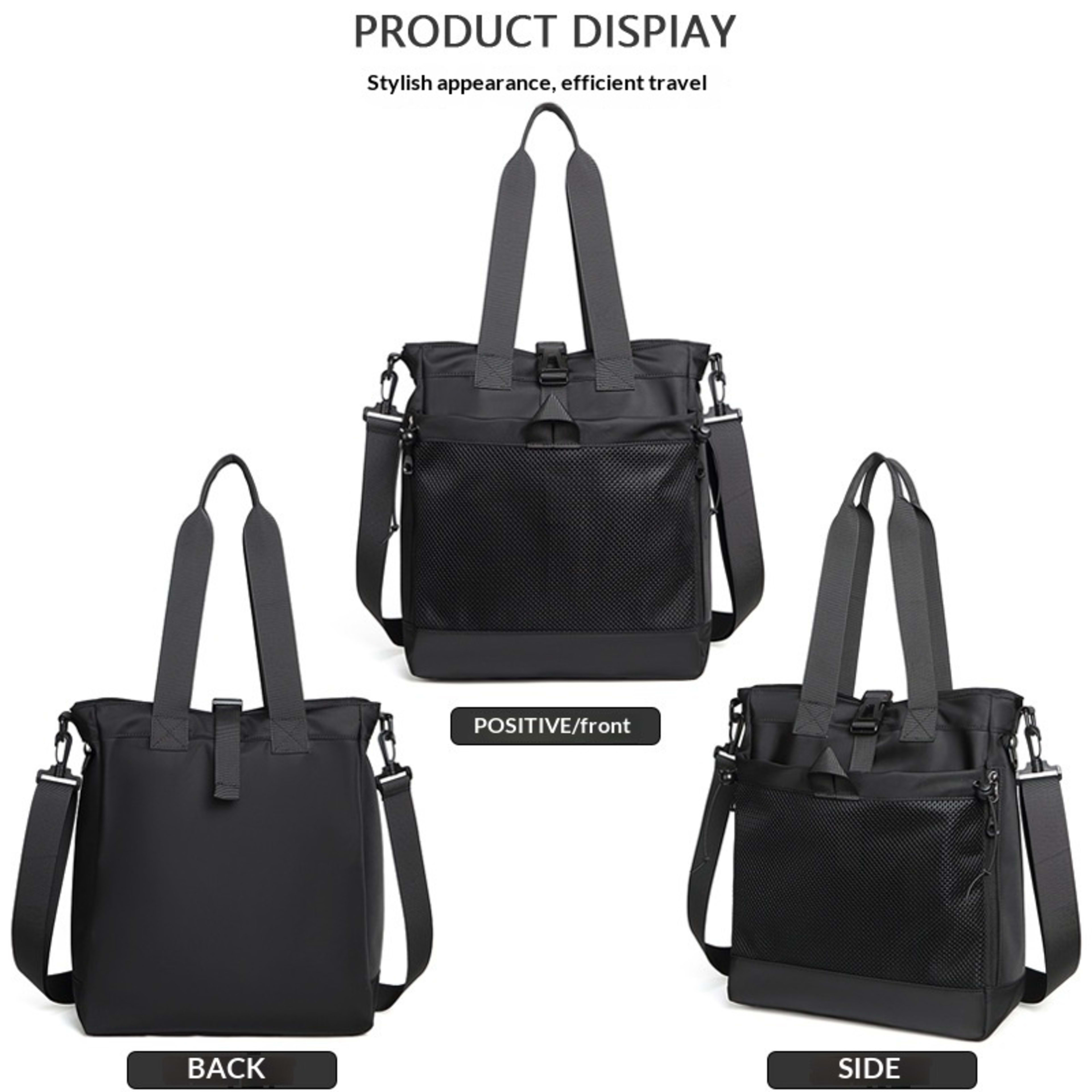 Mens Casual Single-shoulder Utility Crossbody Bag