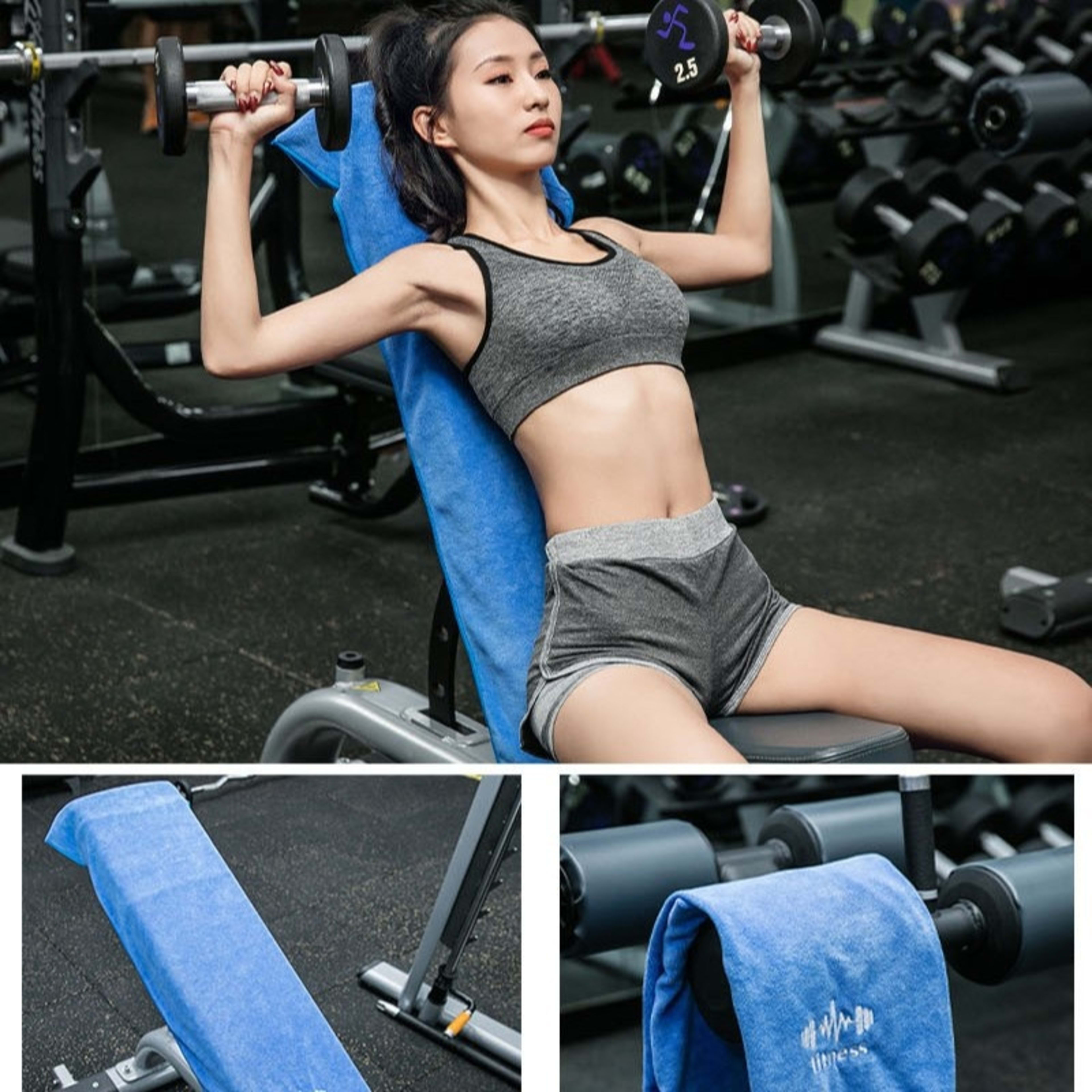 Fitness Sports Towel Mens And Womens Sweat-absorbent For The Gym 2
