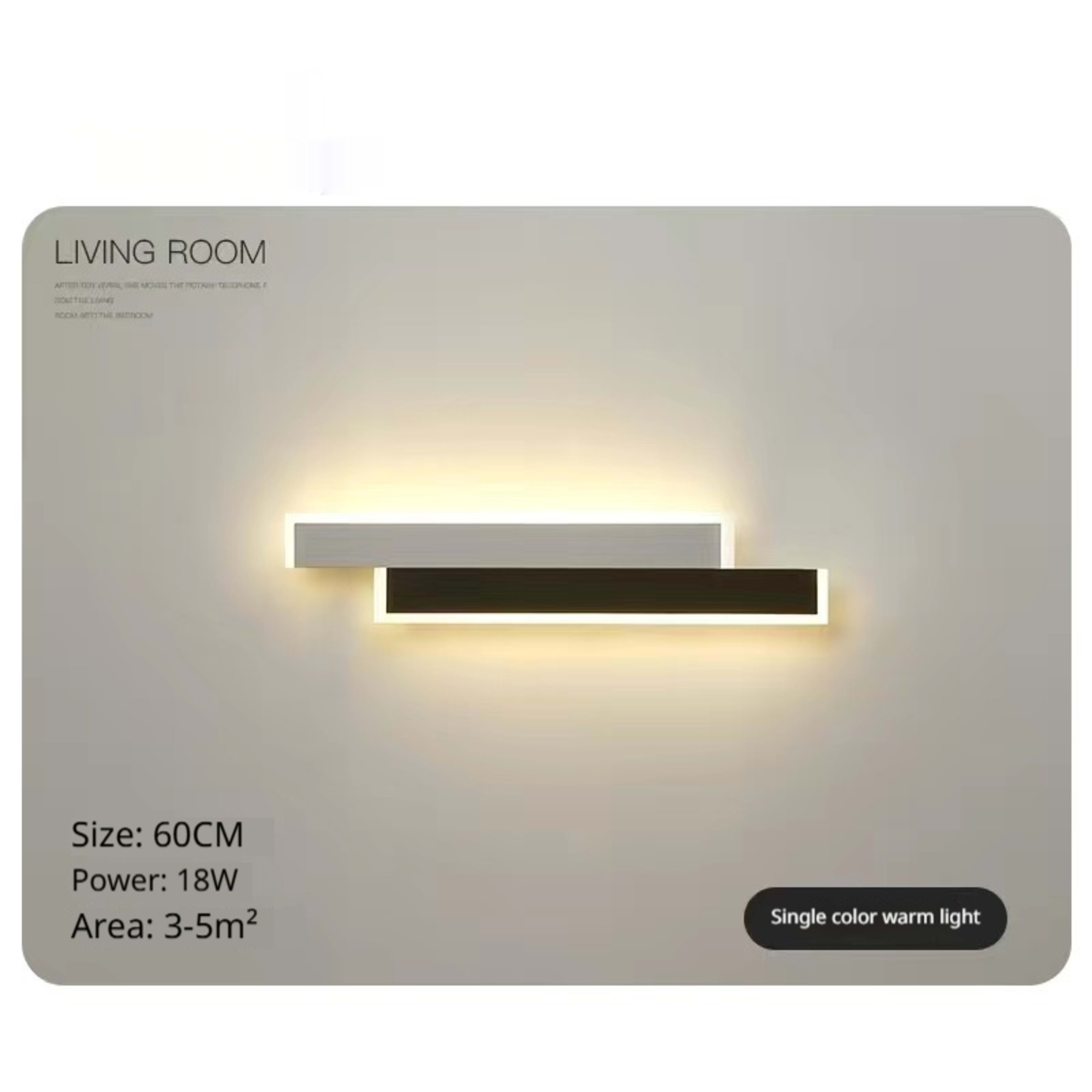 Minimalist Creative Personalized Long Strip Wall Lamp