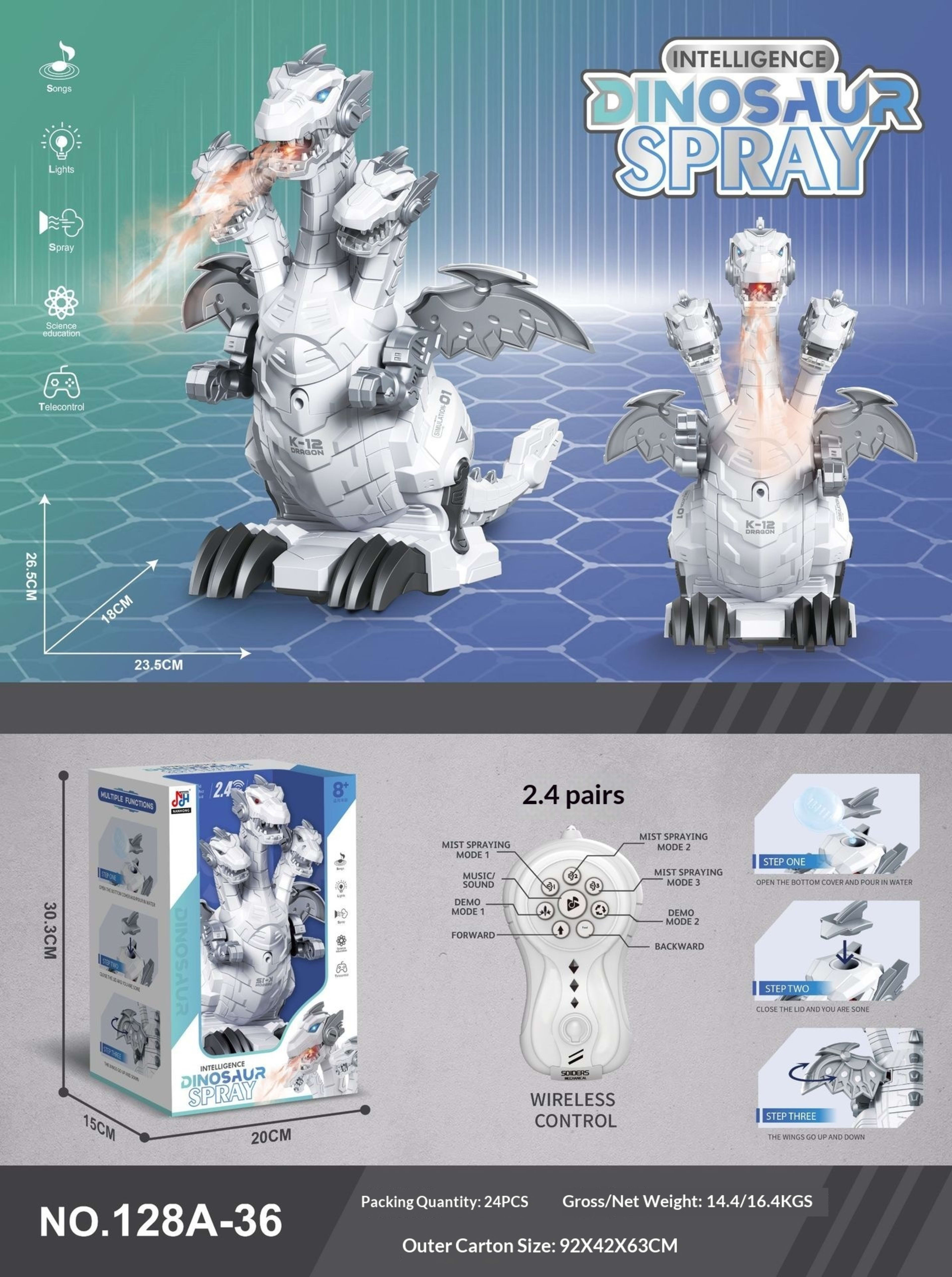 Remote Control Spray Insect Animal Toy 10