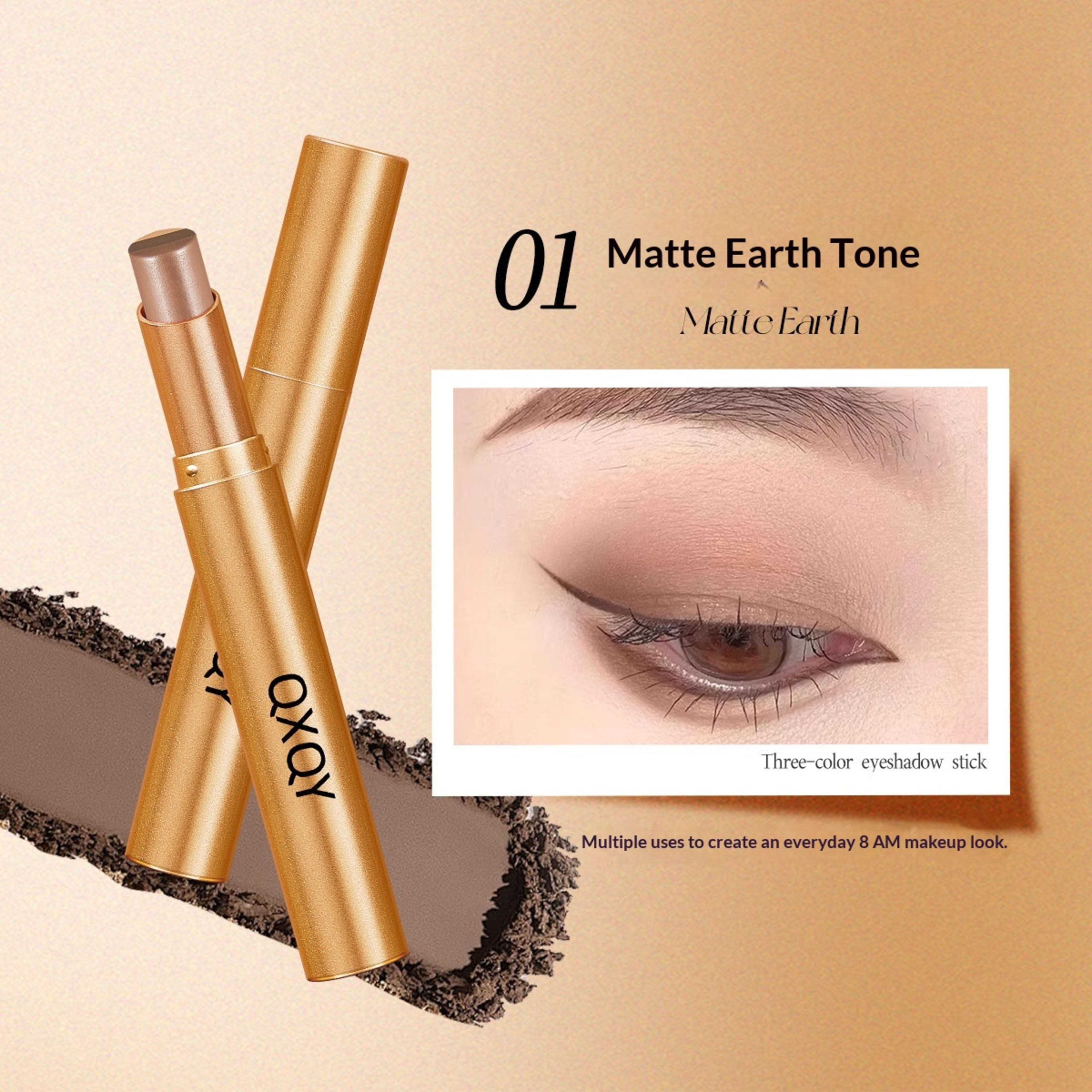 Matte And Highlight Eye Makeup For Women