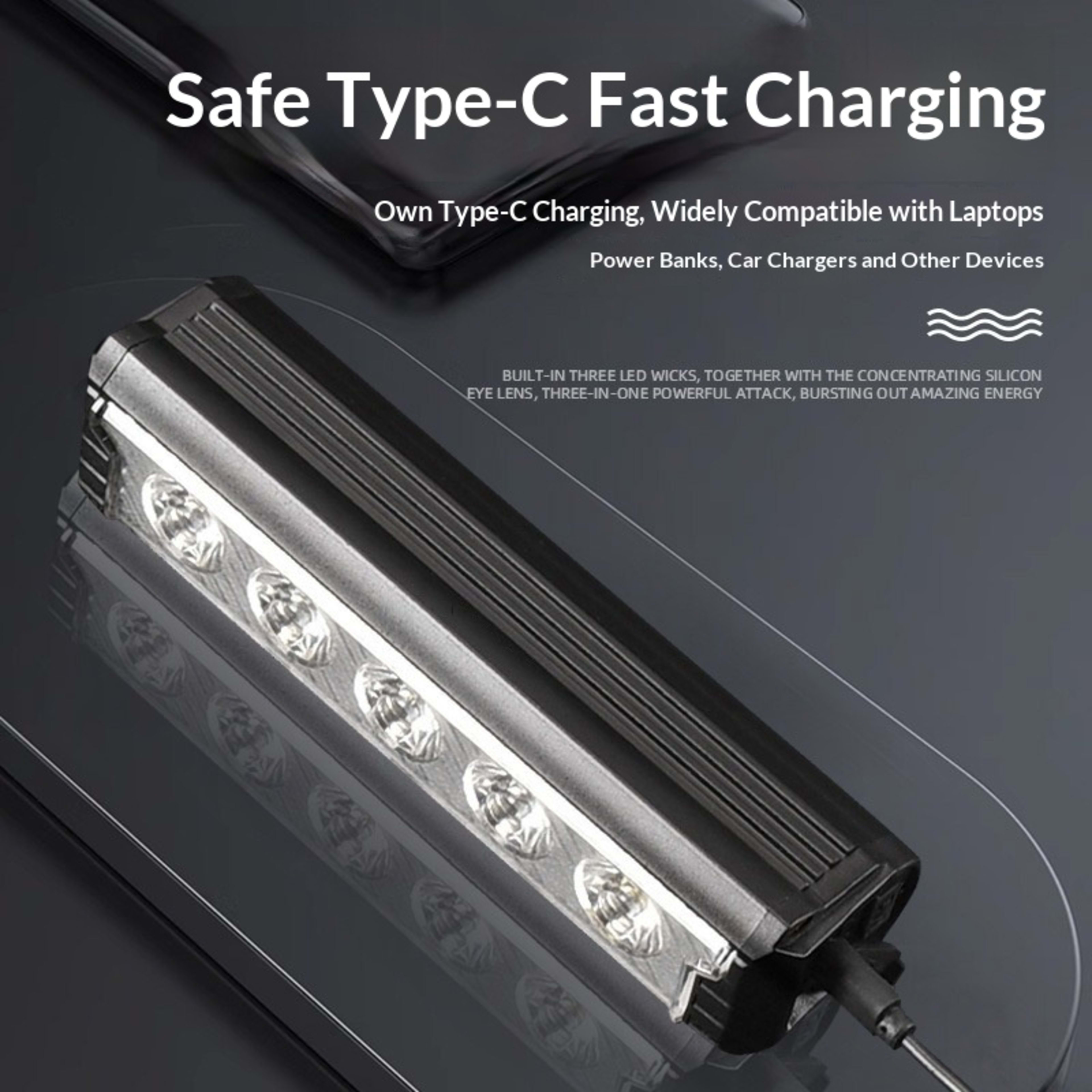 High-brightness Long-lasting Bicycle Headlight 7