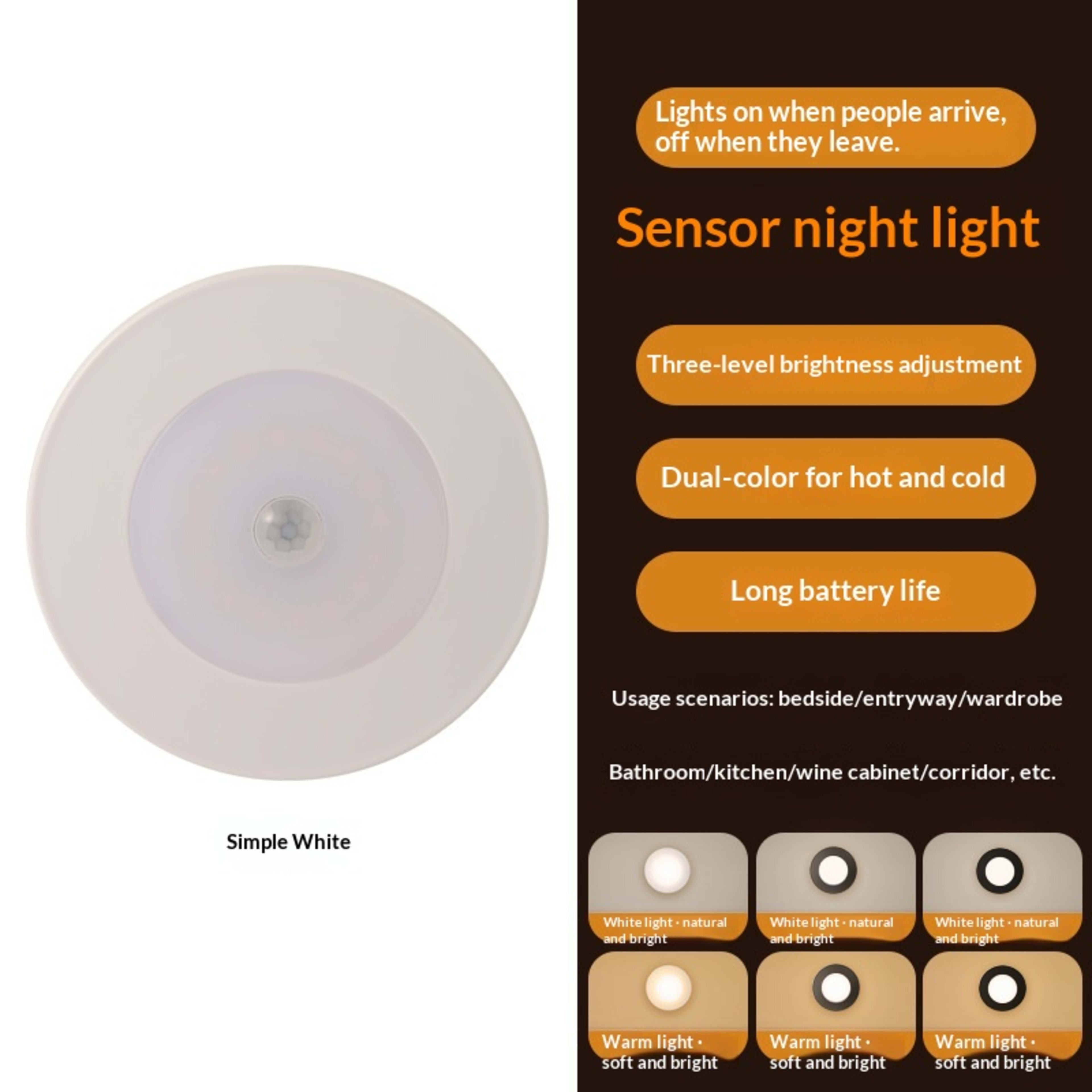 New Creative Induction Night Light With Magnetic Attachment 4