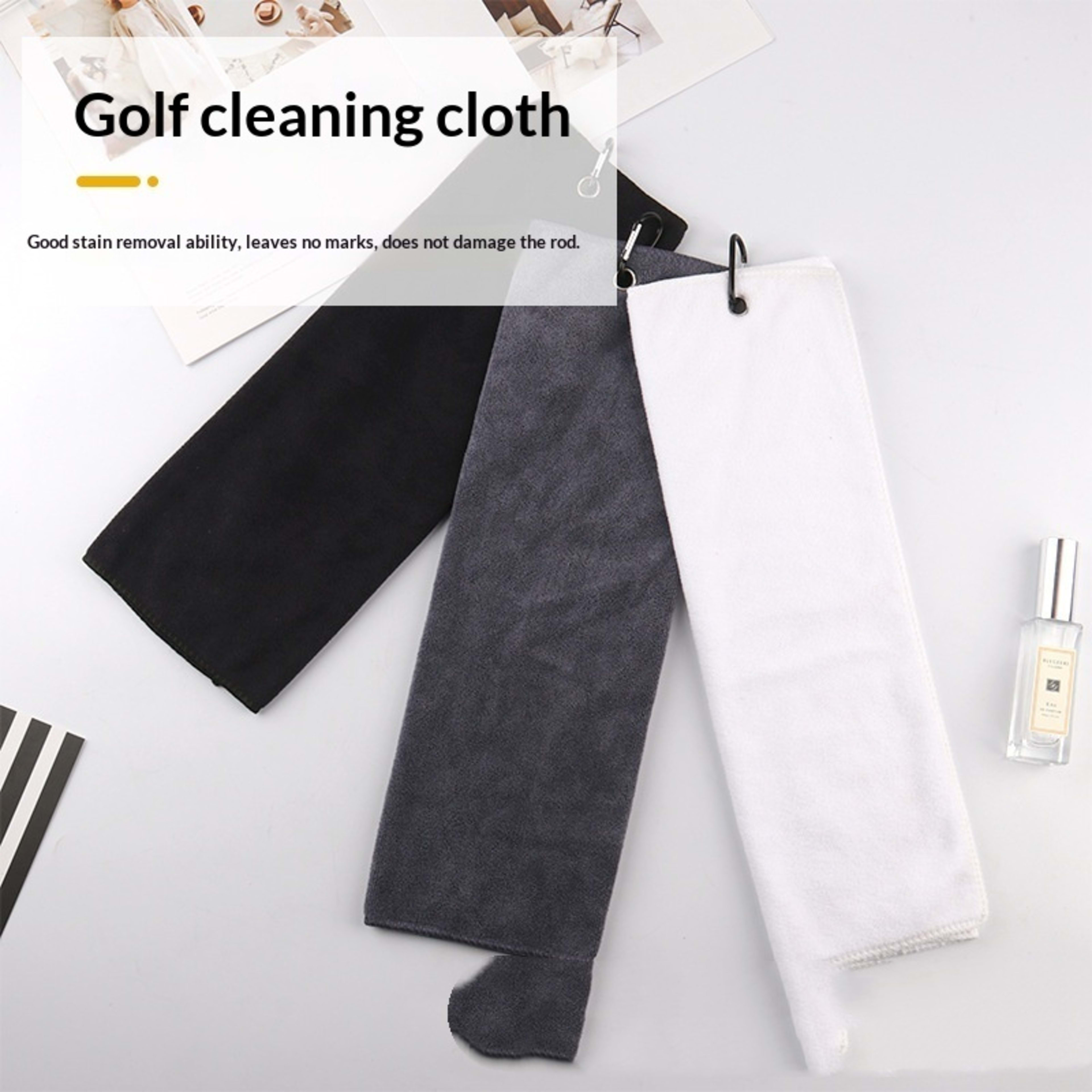 Golf Towel Microfiber Waffle-weave Sports Towel 2
