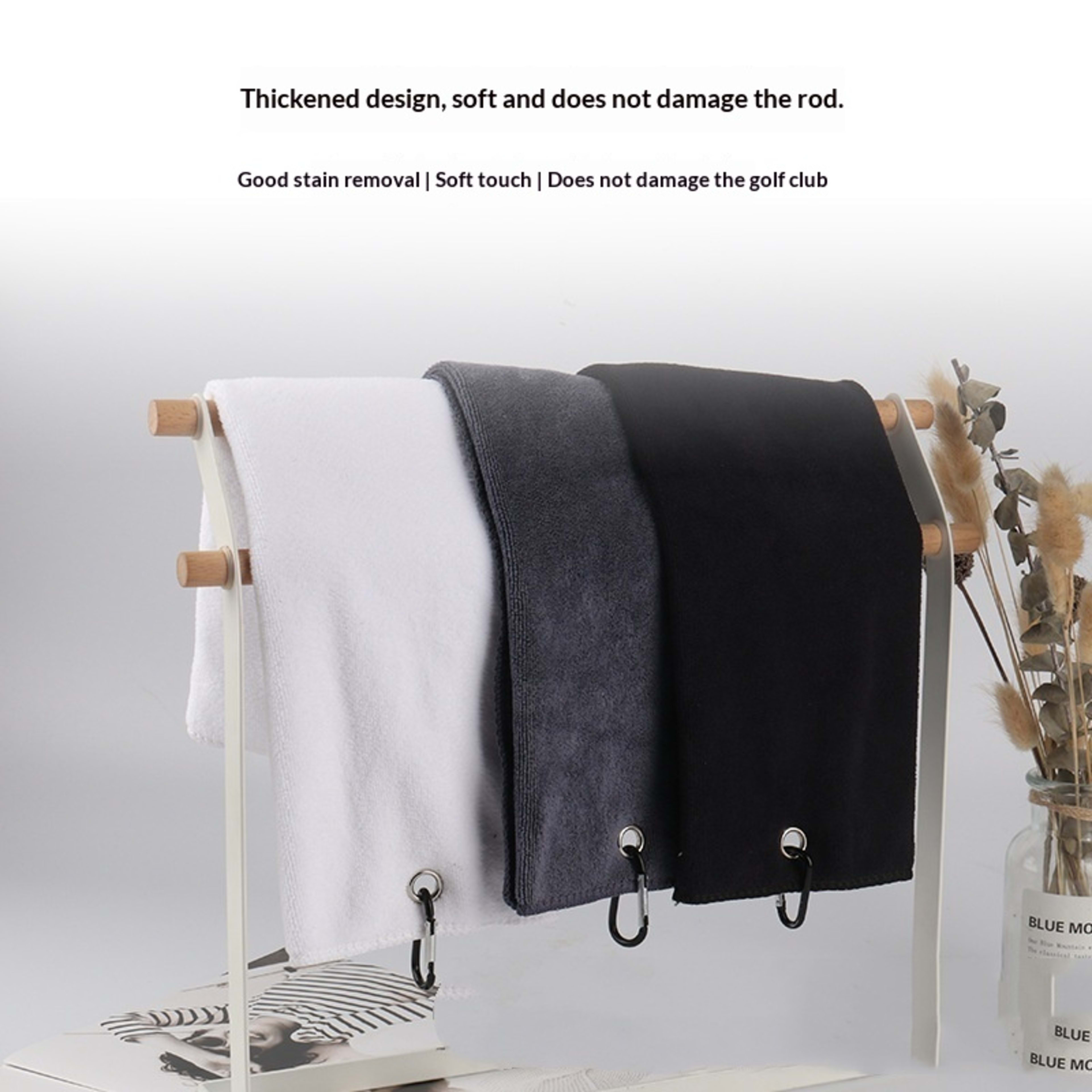Golf Towel Microfiber Waffle-weave Sports Towel 6