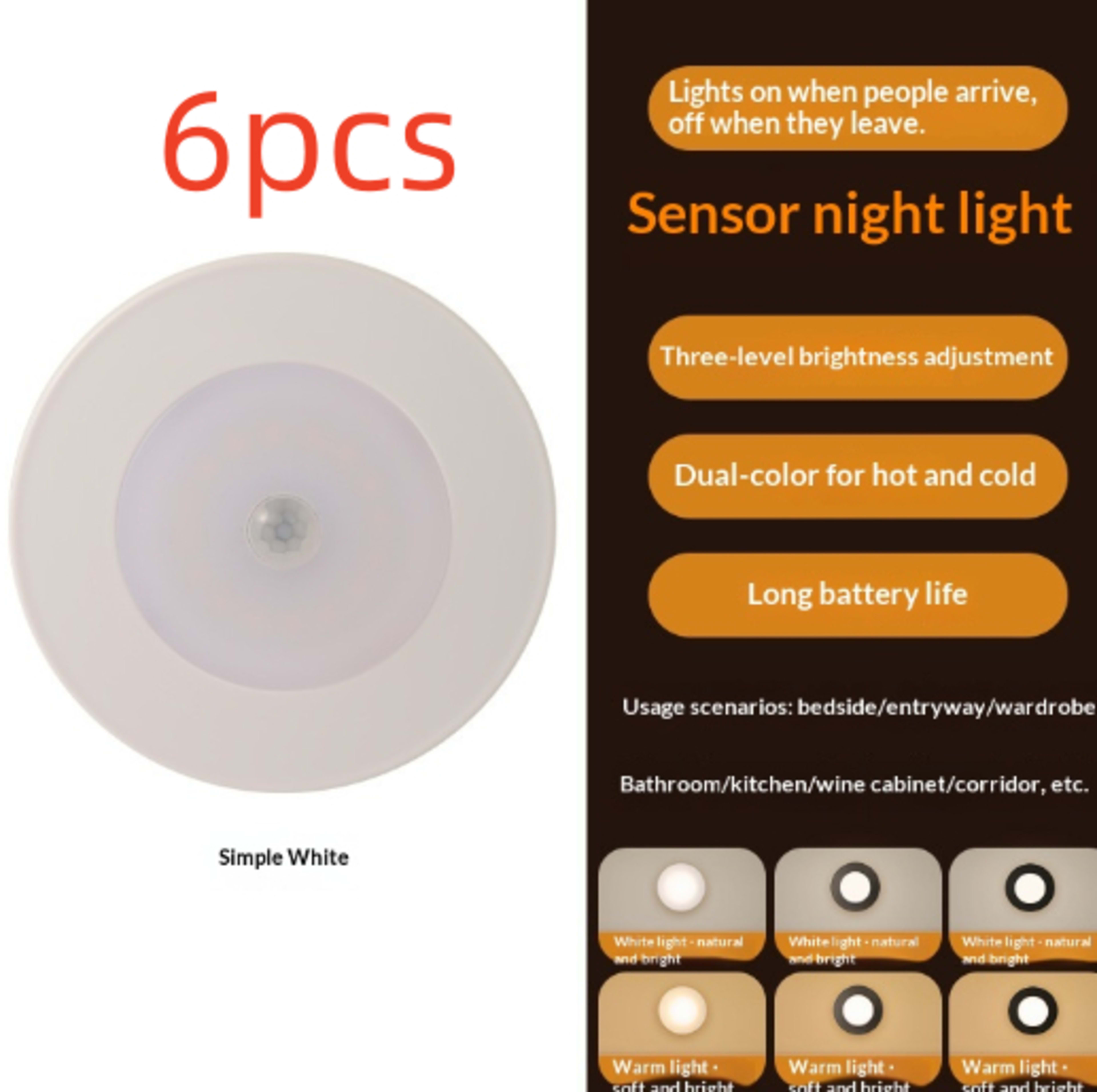 New Creative Induction Night Light With Magnetic Attachment 6