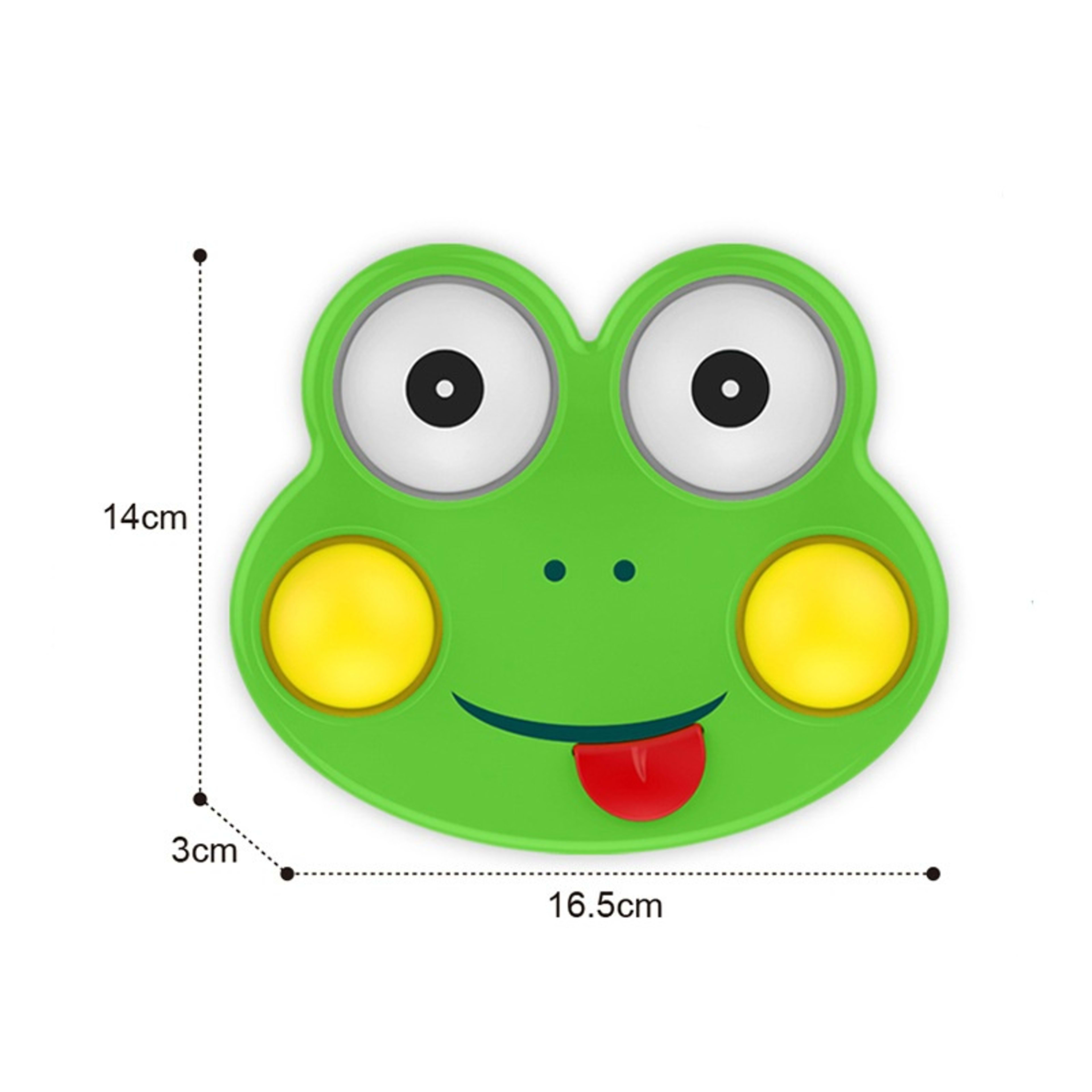 Cartoon-style Early-learning, Brain-training Colorful Hand-grab Board With Pressable Features For Children 3