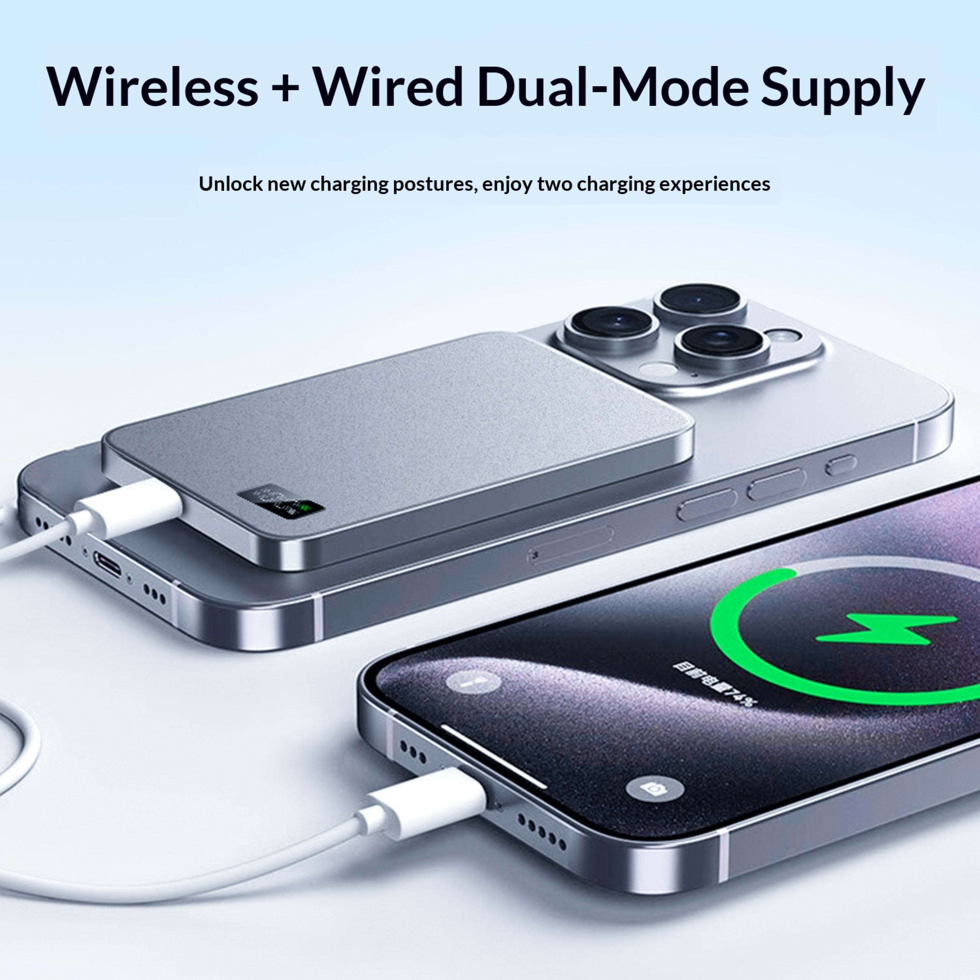 3-in-1 MagSafe Magnetic Wireless Power Bank For Smartwatches 18