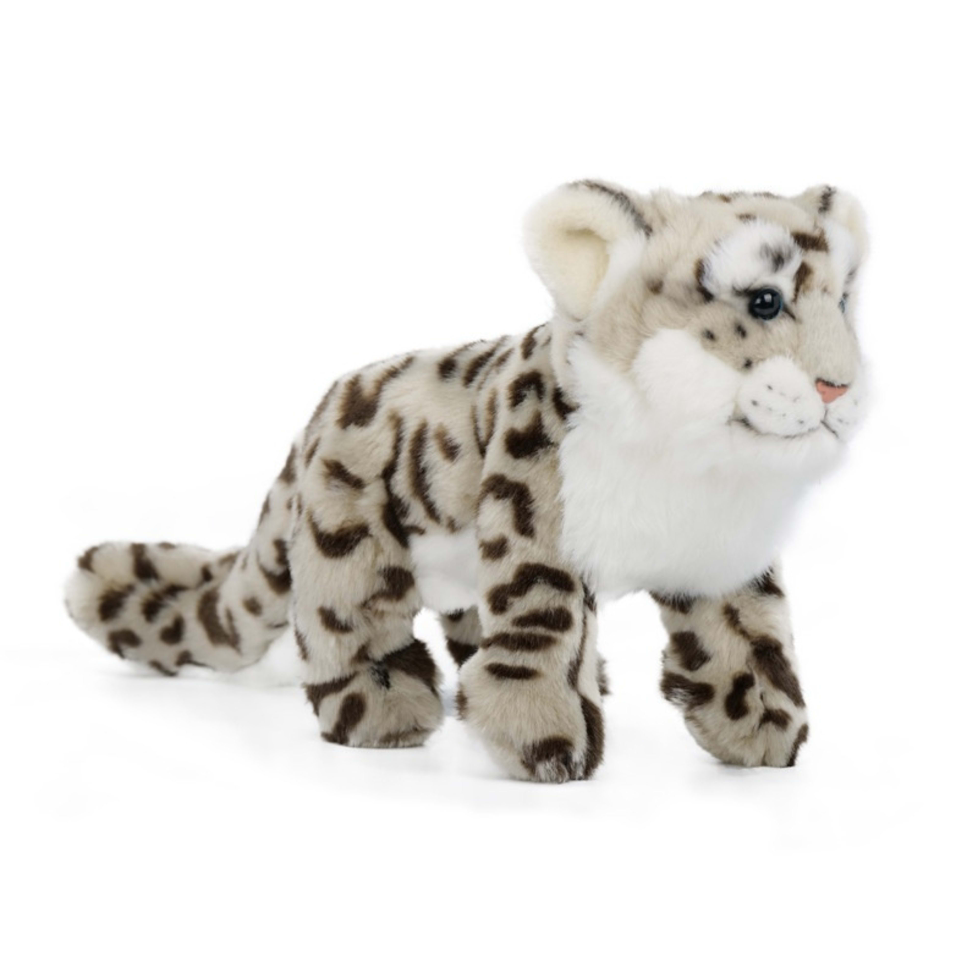 Cartoon Animal Doll Mascot  Creative Lifelike Snow Leopard 4