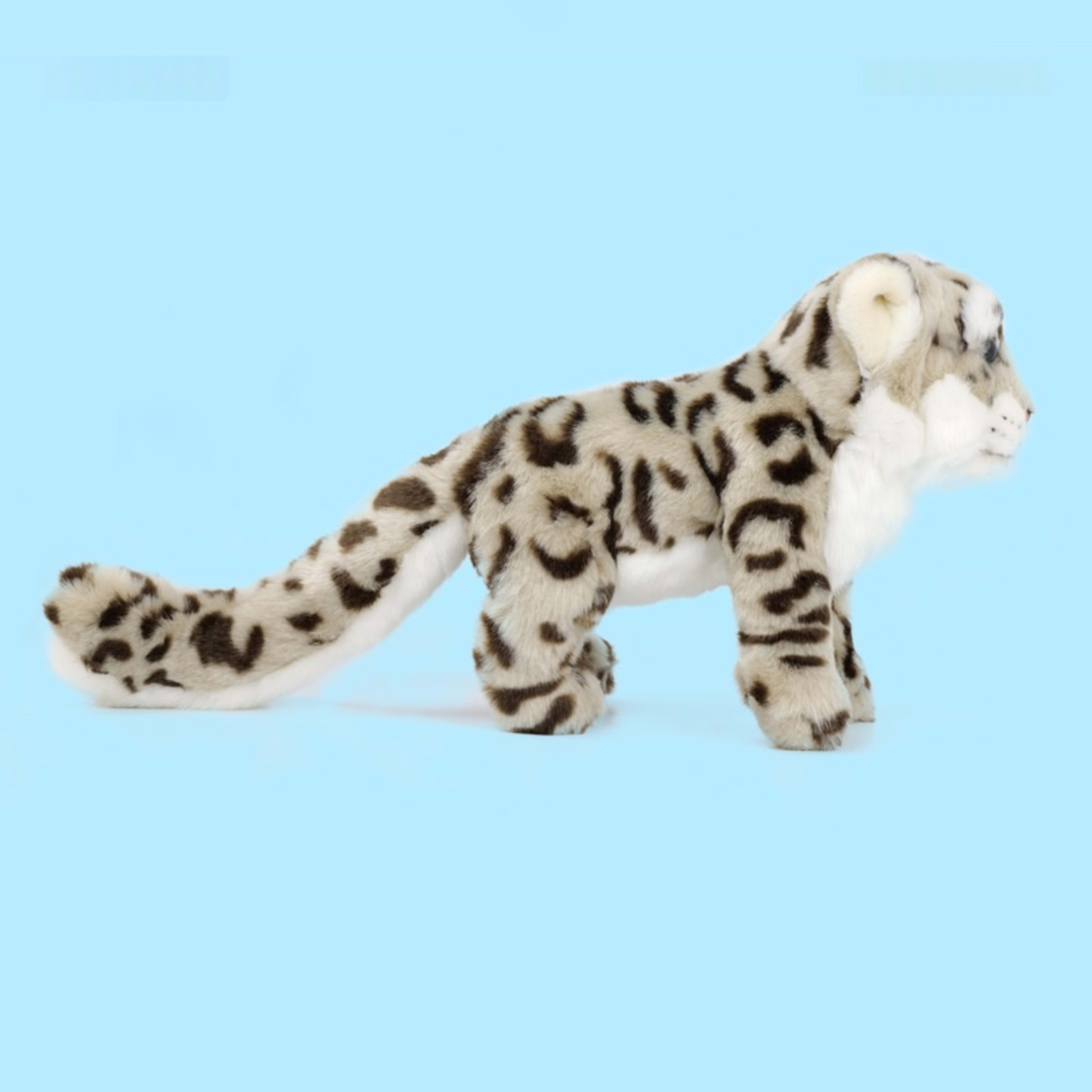 Cartoon Animal Doll Mascot  Creative Lifelike Snow Leopard 6