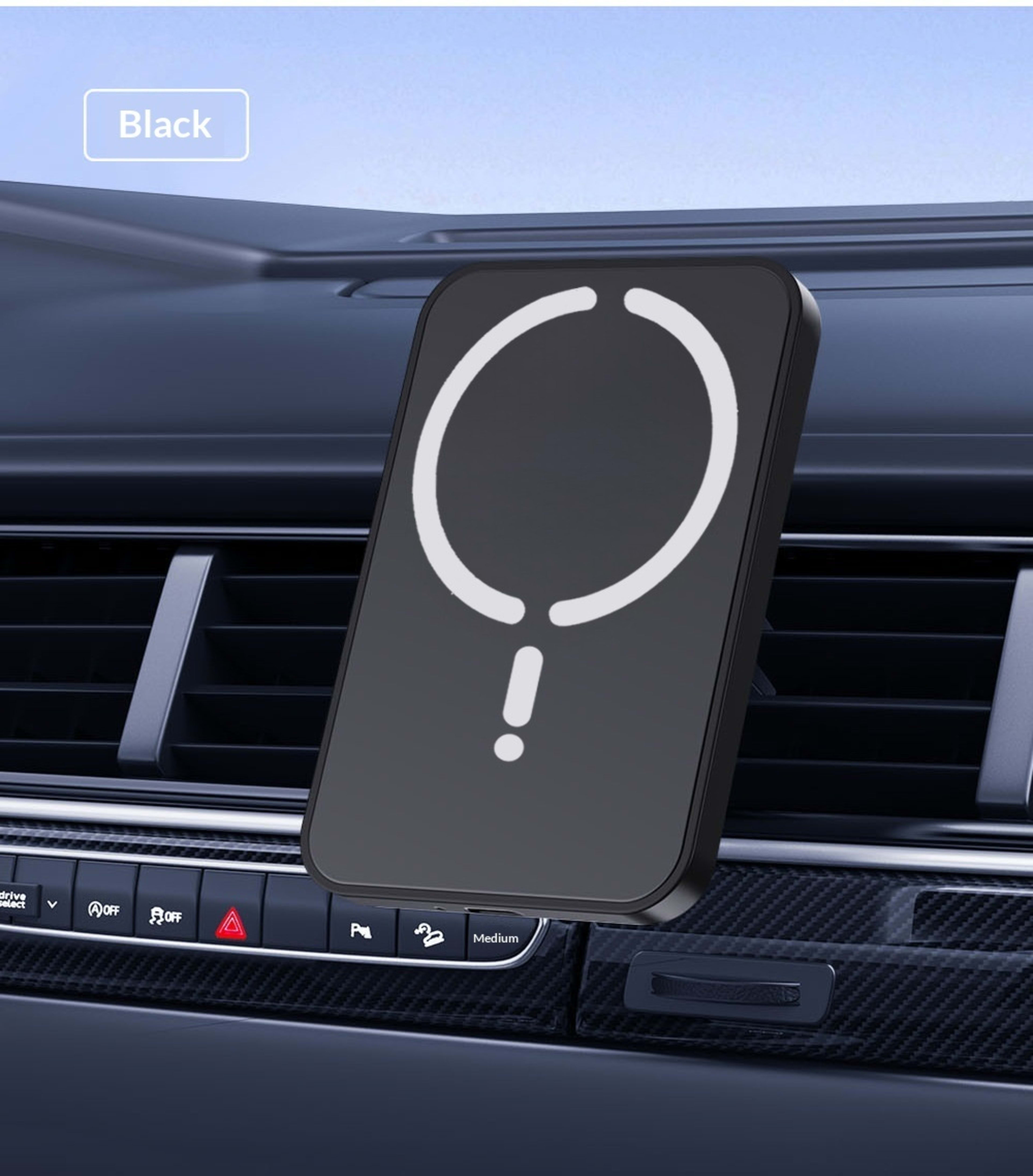 MagSafe 15W Magnetic In-car Wireless Charger 7
