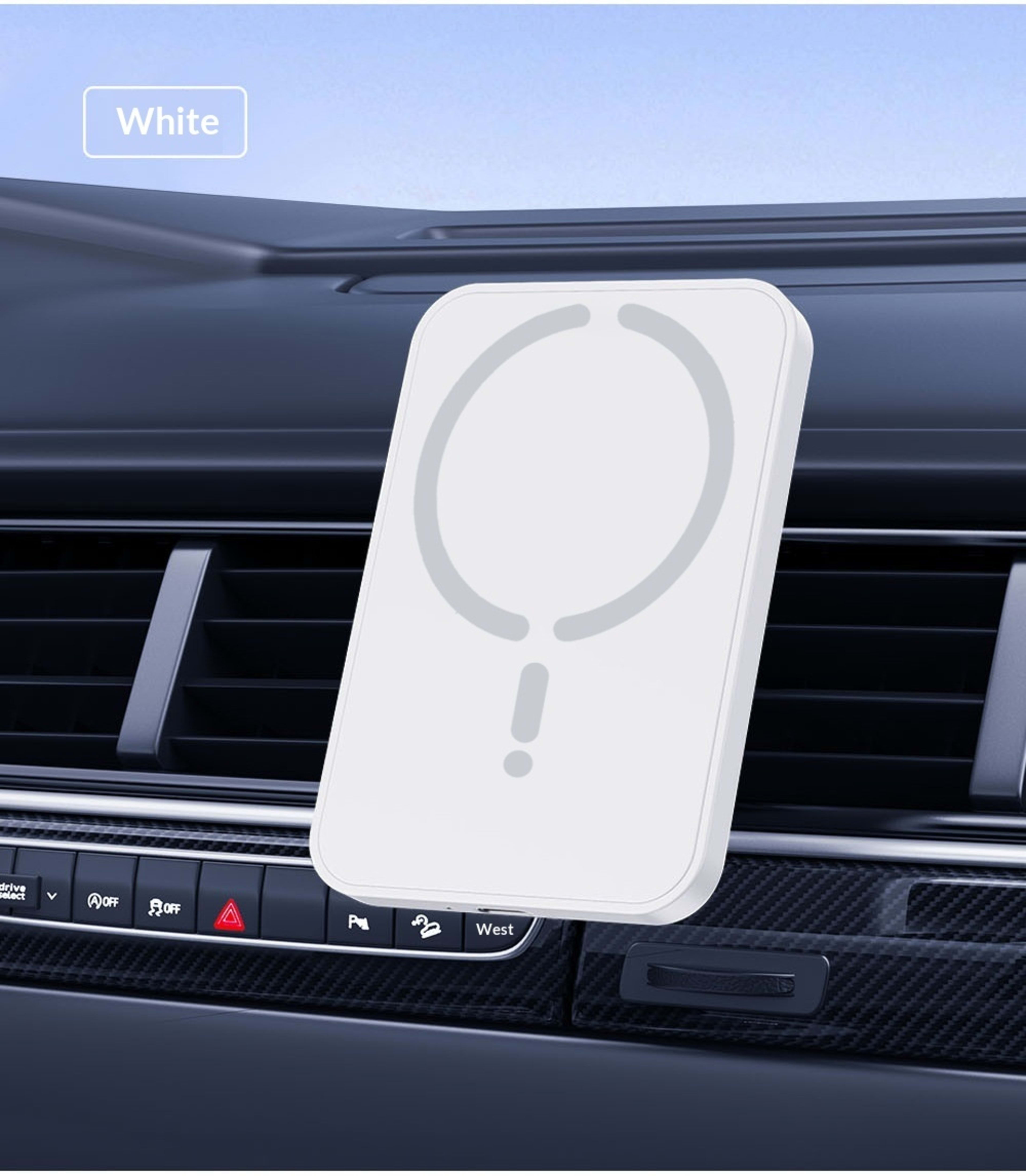 MagSafe 15W Magnetic In-car Wireless Charger 8