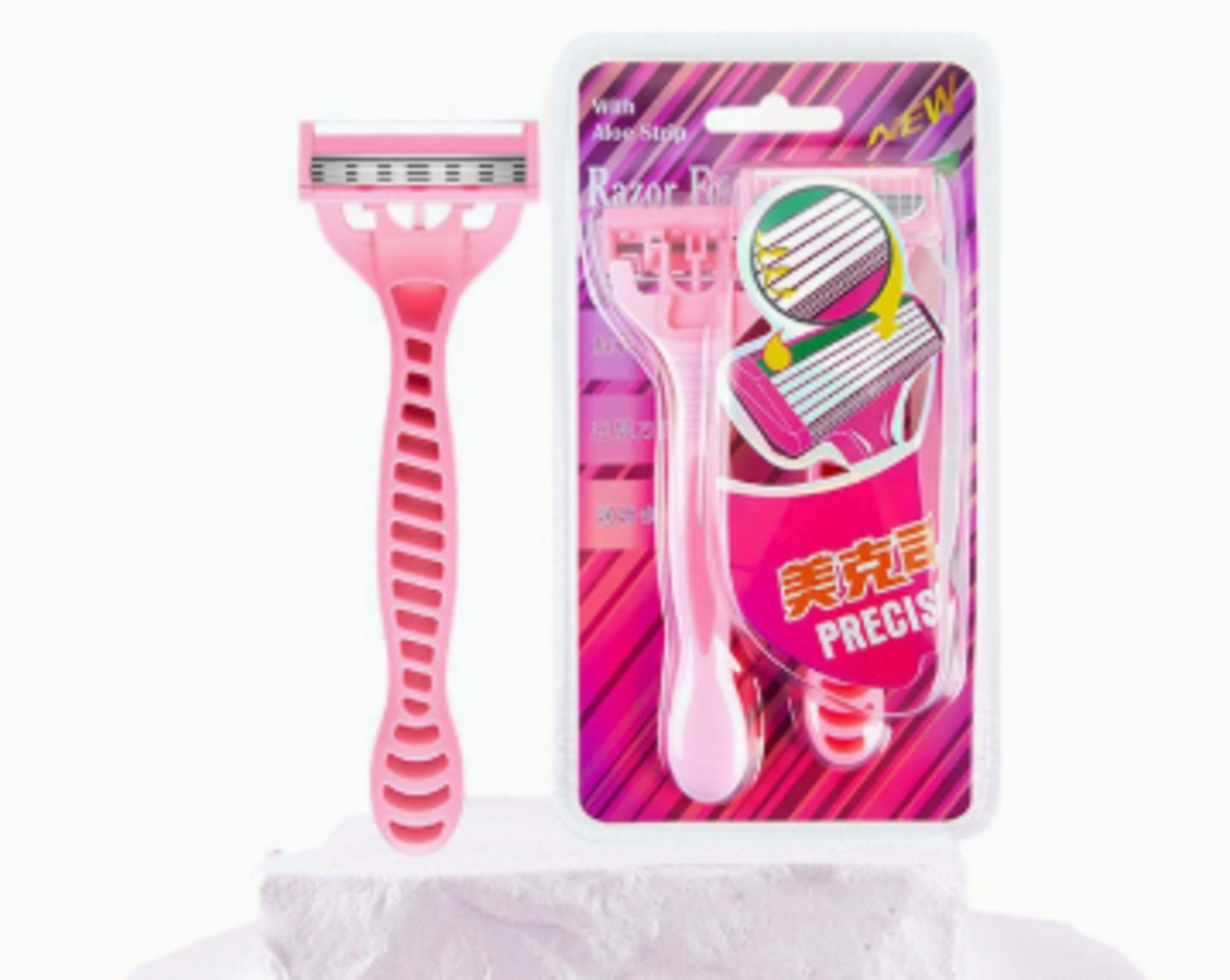 Disposable Summer Womens Manual Hair Removal Razor 4