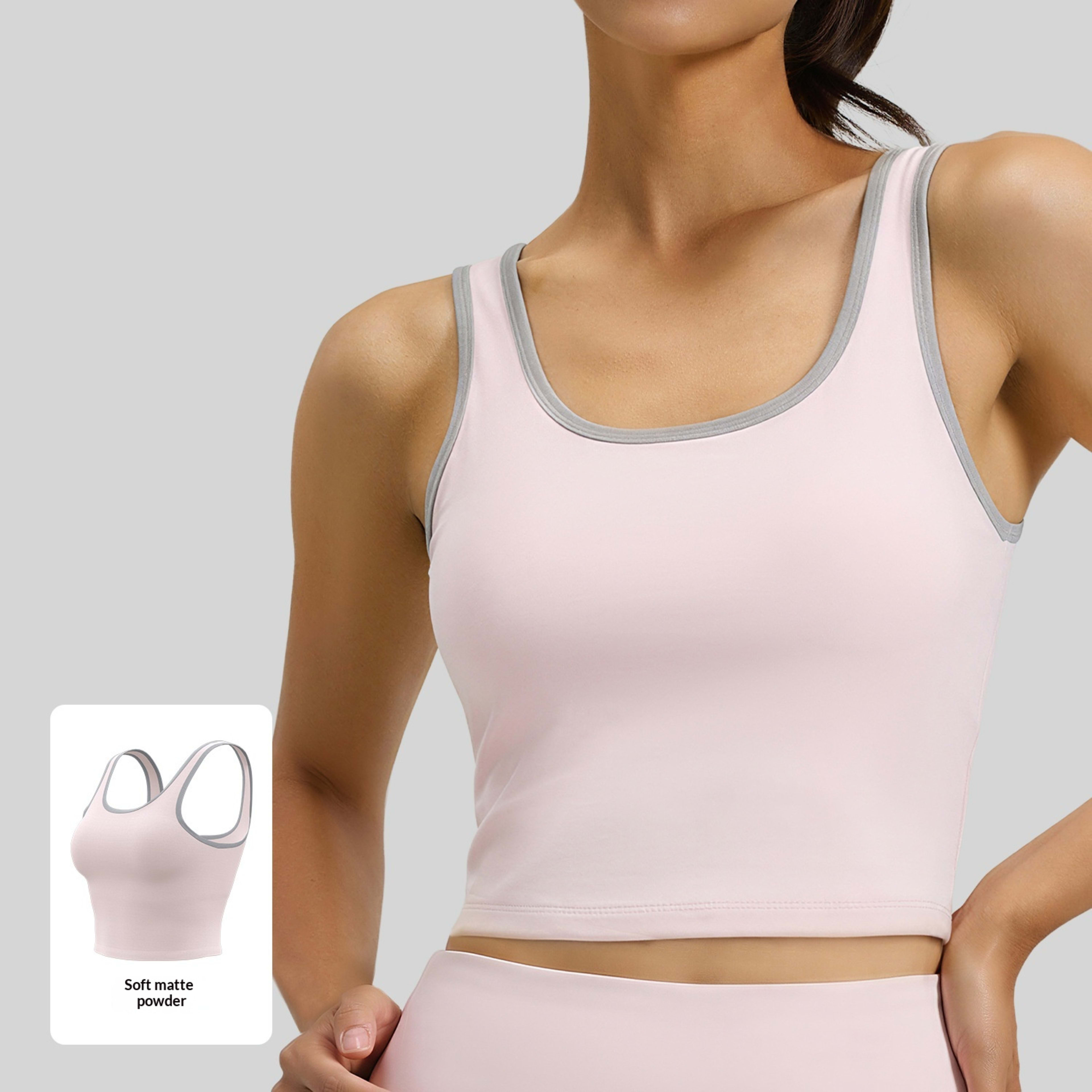 Yoga Tank Top Running Sports Top For Women 6