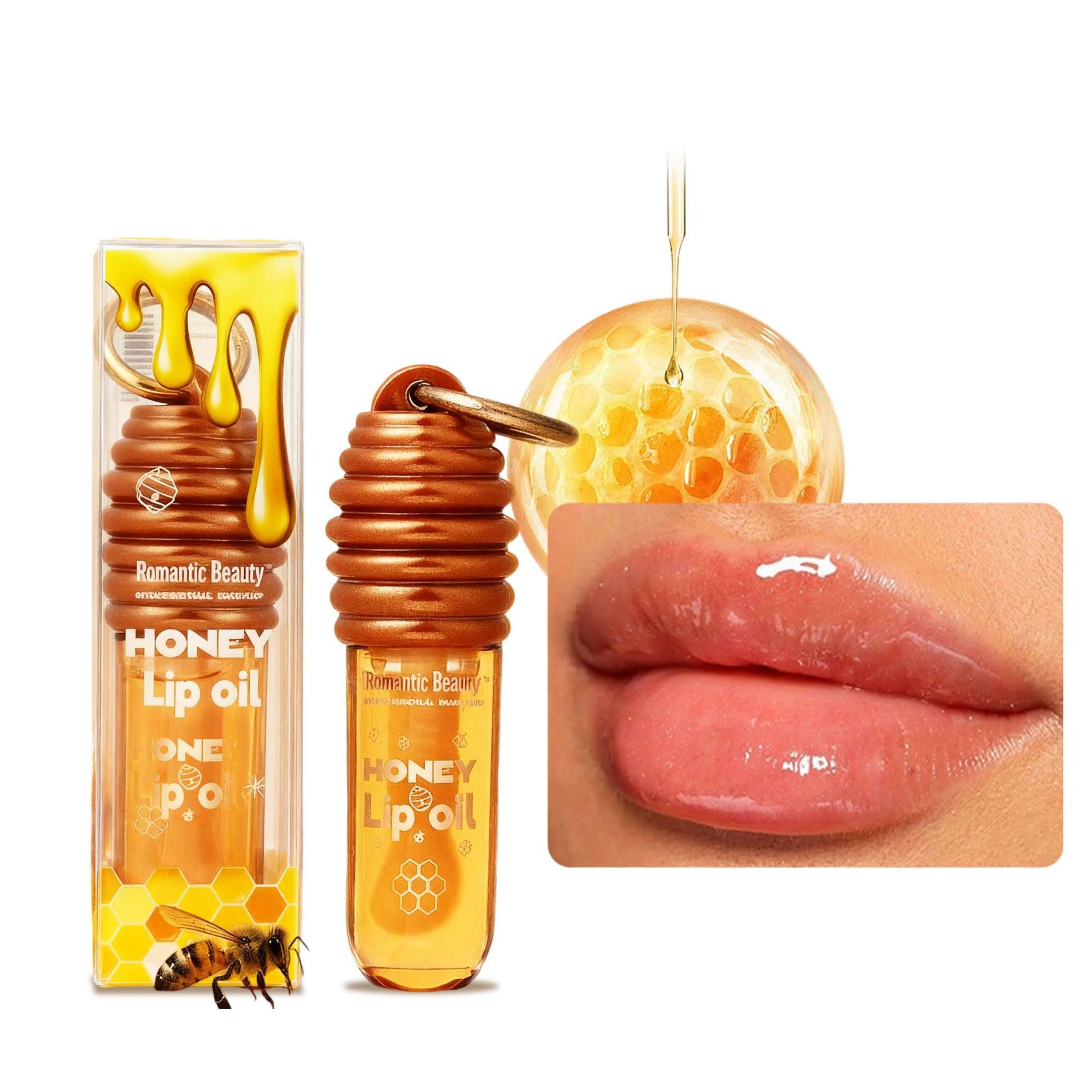Honey Lip Oil Moisturizing And Nourishing