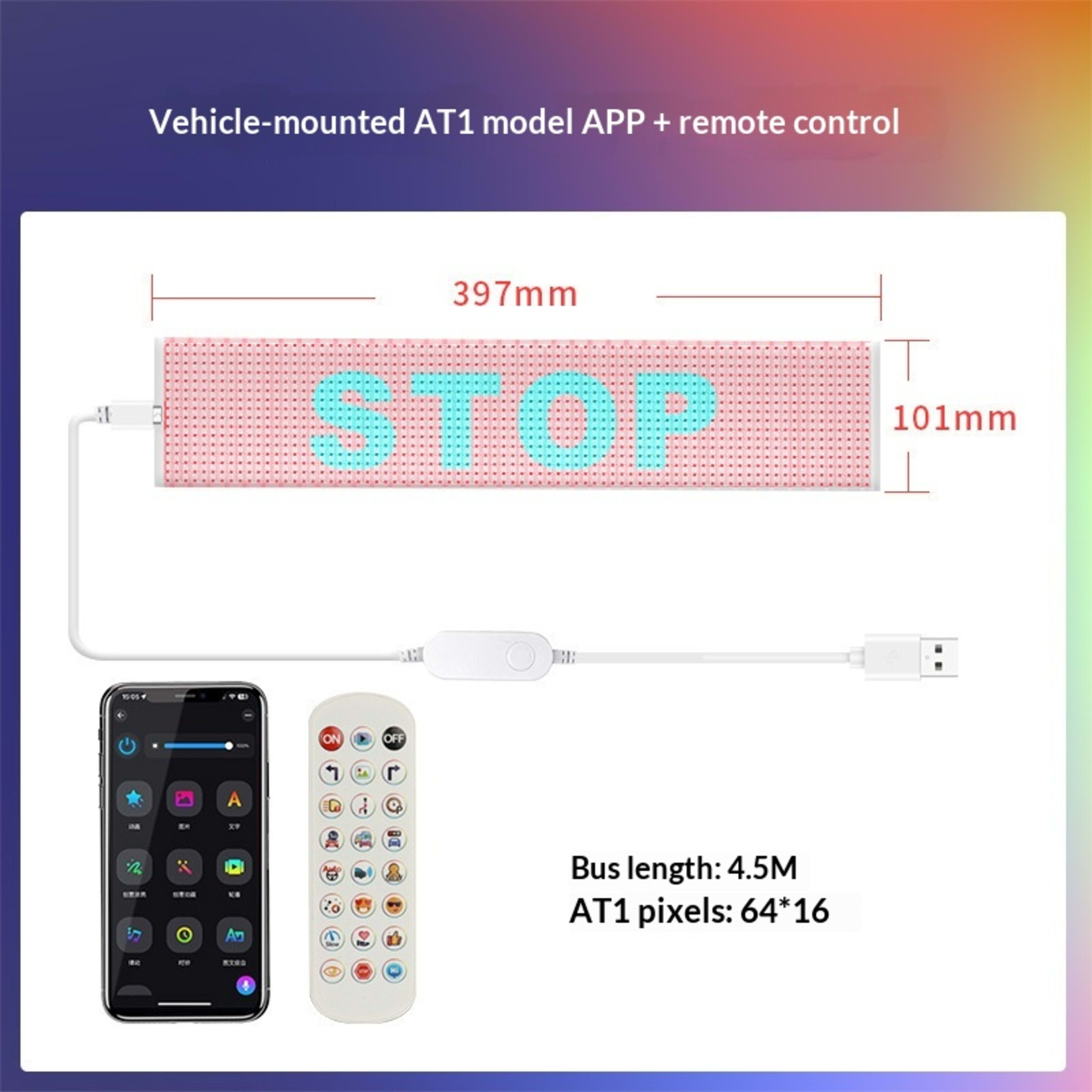 LED Devil Eyes Control Flexible Screen 5