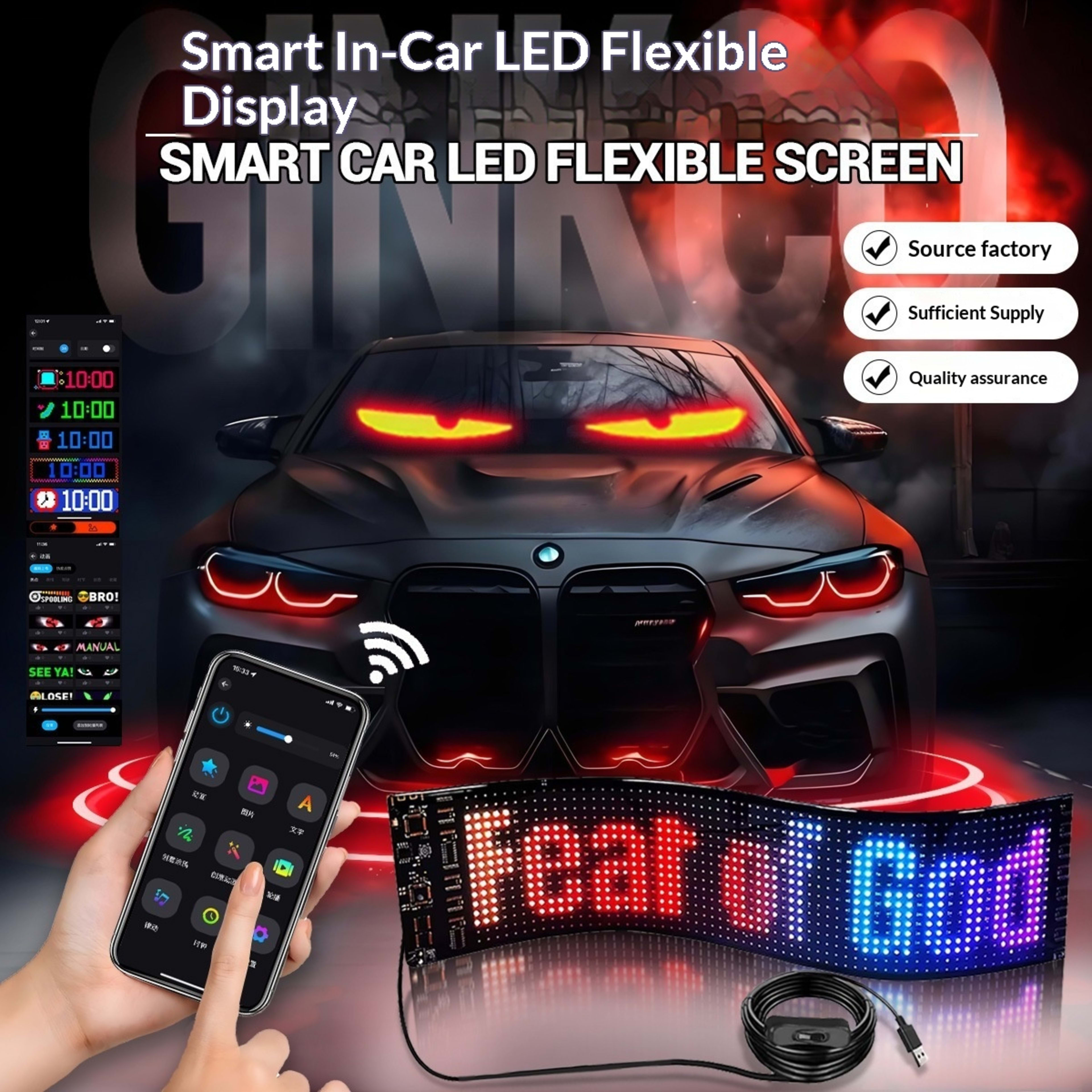 LED Devil Eyes Control Flexible Screen 1