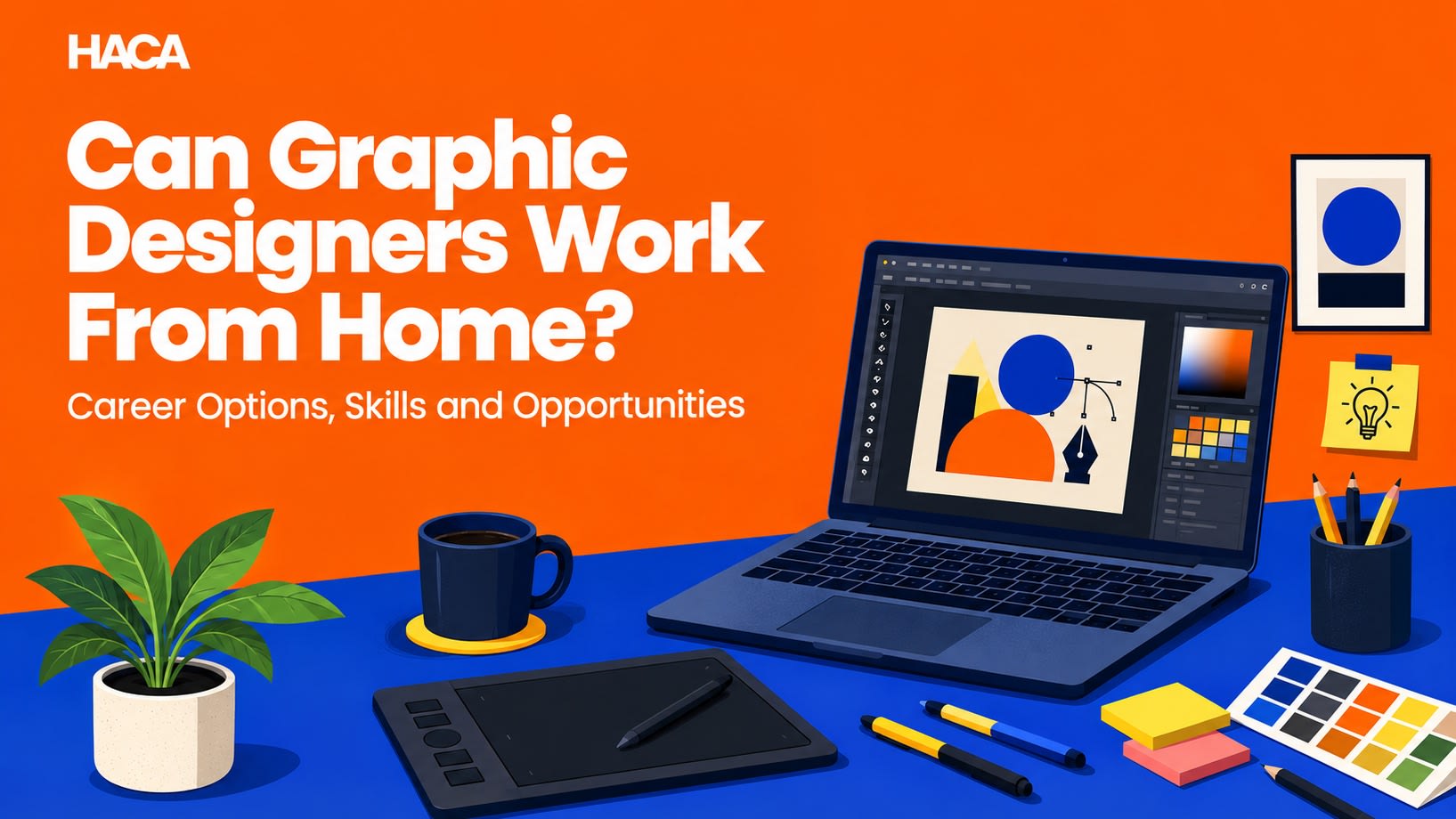 Can Graphic Designers Work From Home? Career Options, Skills and Opportunities