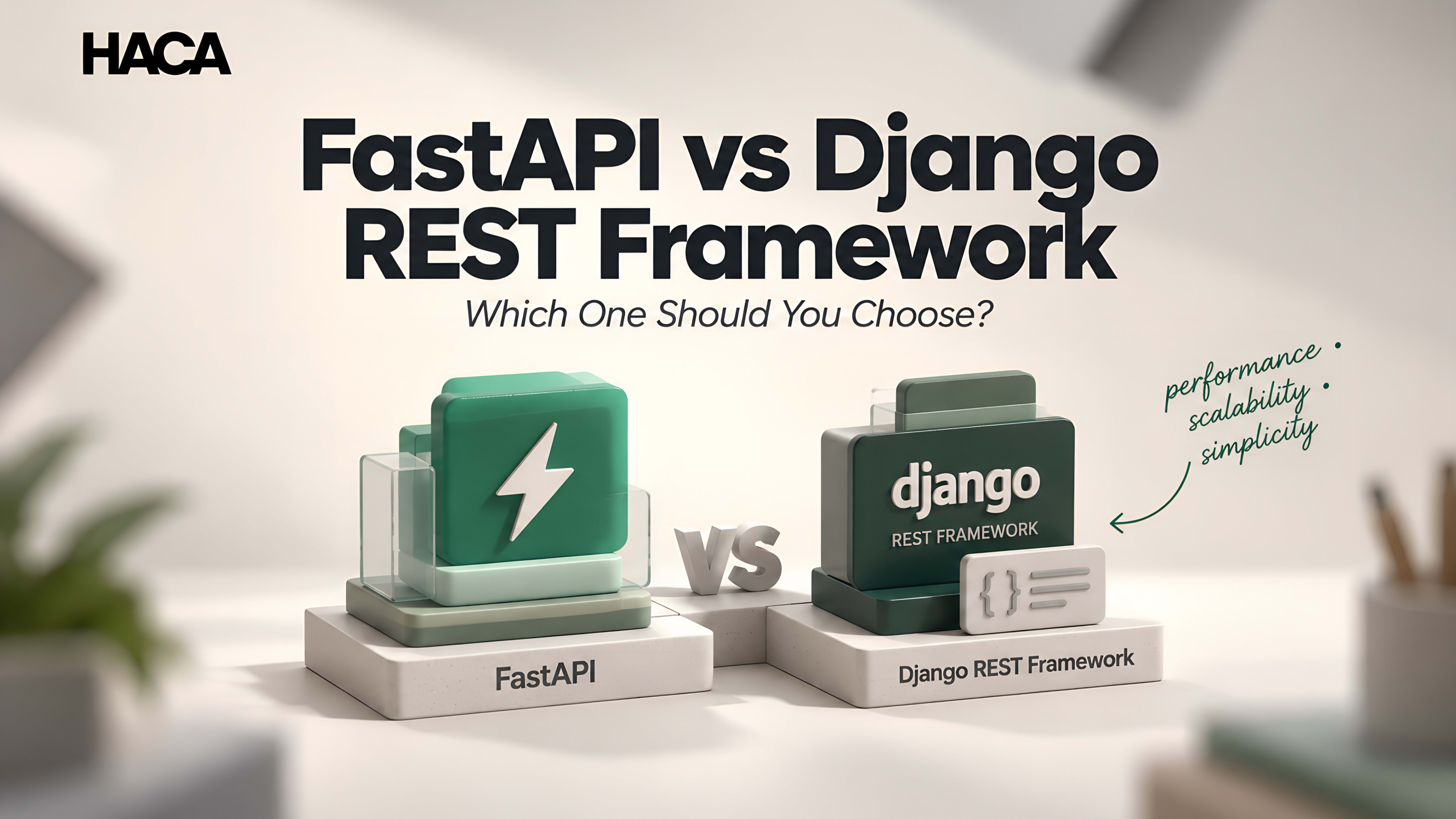 FastAPI vs Django REST Framework: Which One Should You Choose?