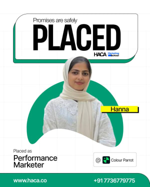 Marketing school placement student