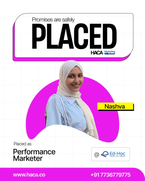 Marketing school placement student