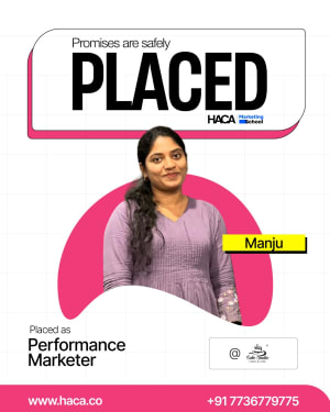 Marketing school placement student