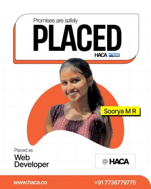 Marketing school placement student