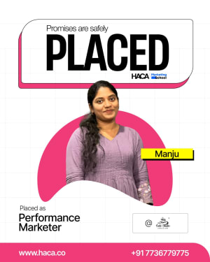 Marketing school placement student