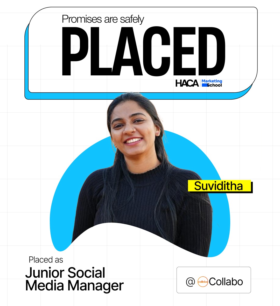 Marketing school placement student