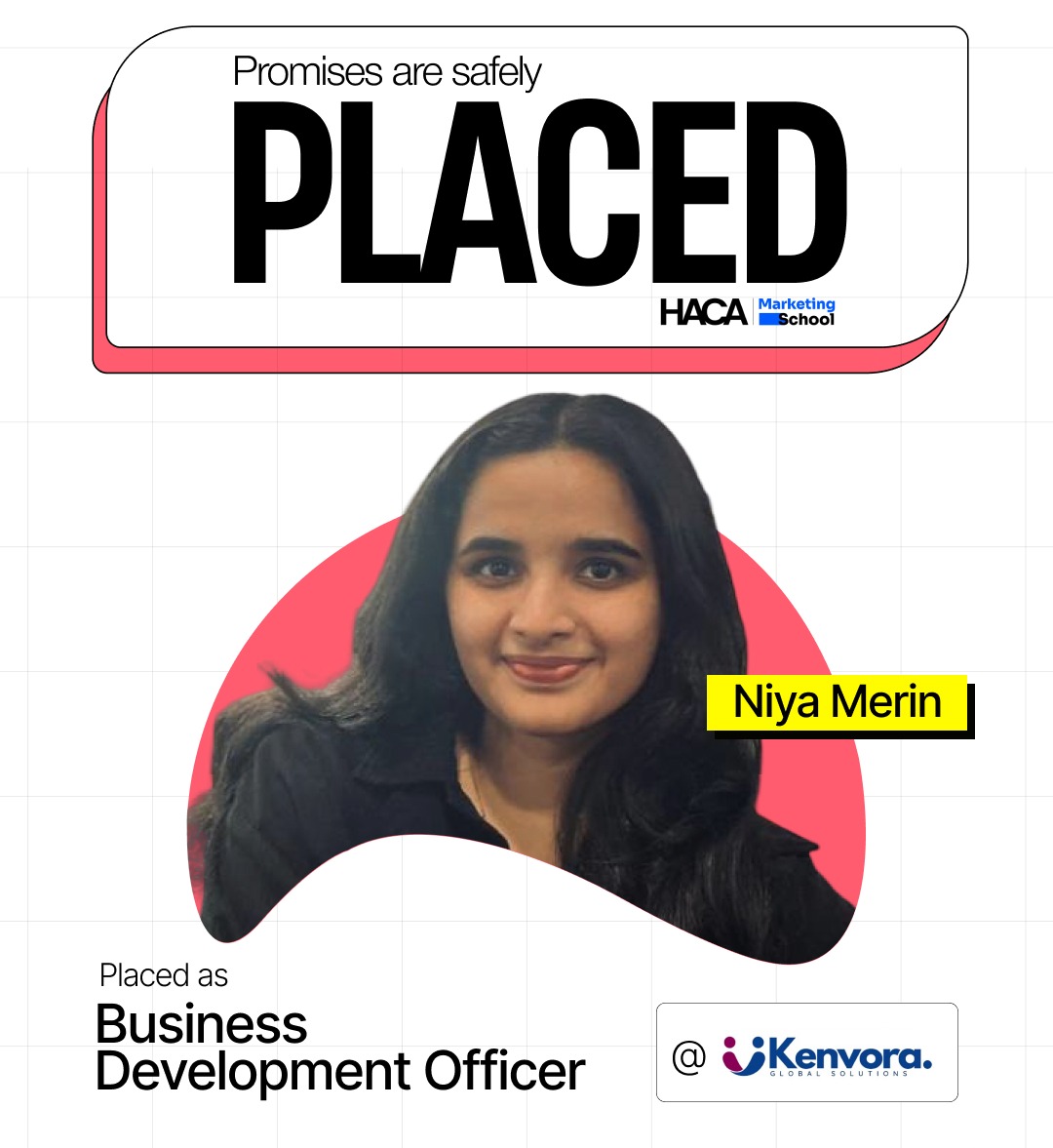 Marketing school placement student