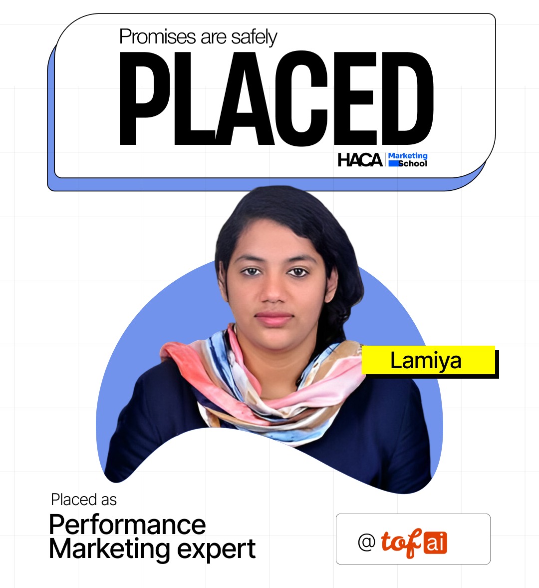 Marketing school placement student