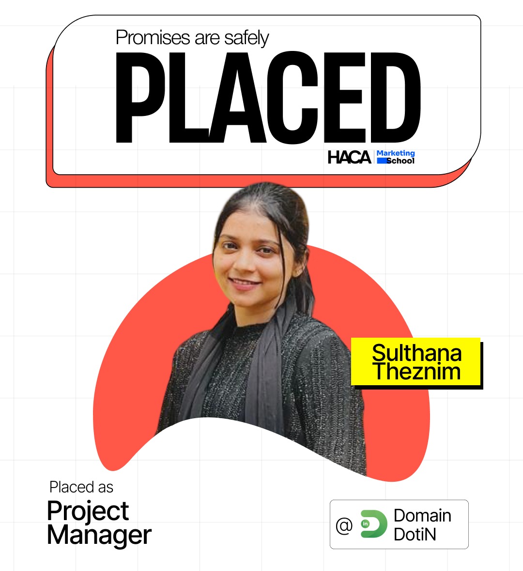 Marketing school placement student
