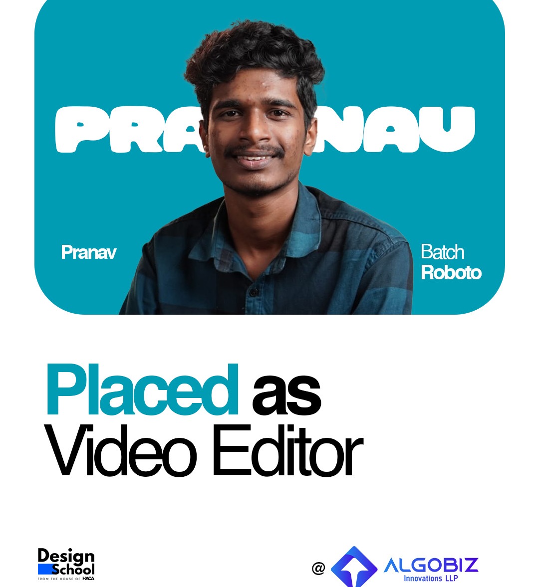 Design school placement student