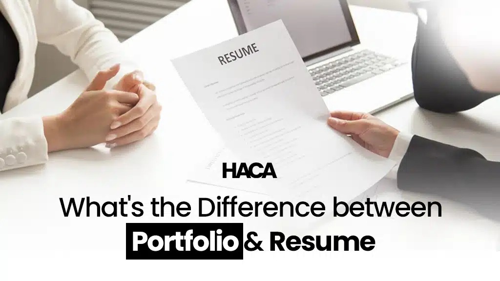 What’s the Difference Between Portfolio and Resume