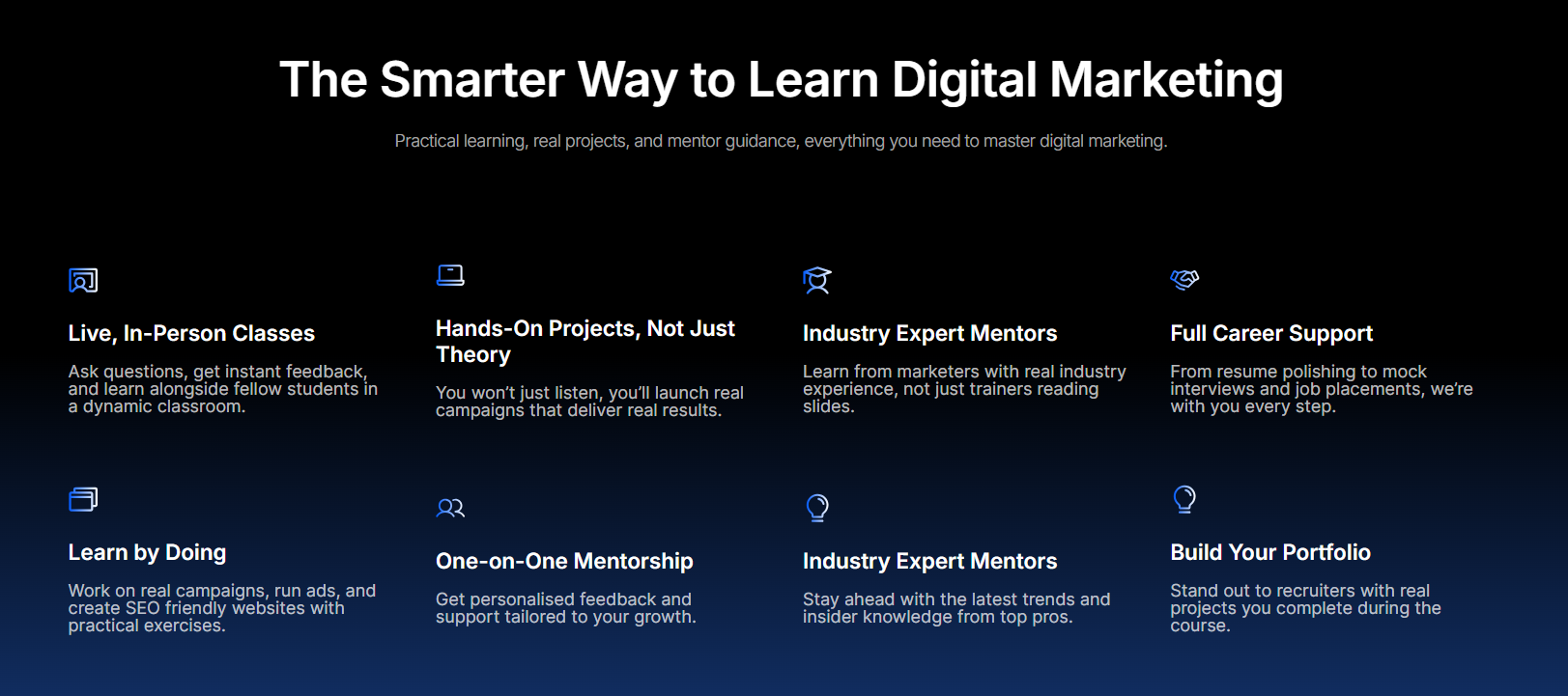 how to choose the right digital marketing course