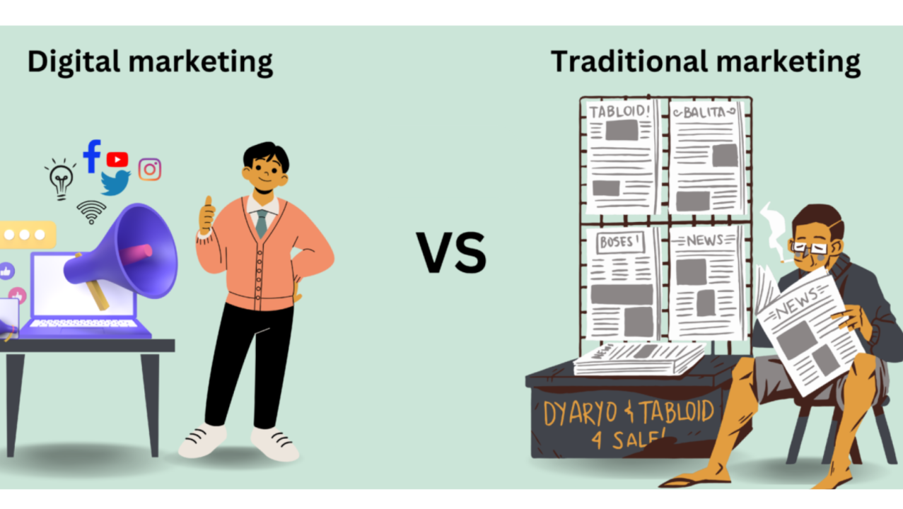 Difference Between Traditional Marketing and Digital Marketing
