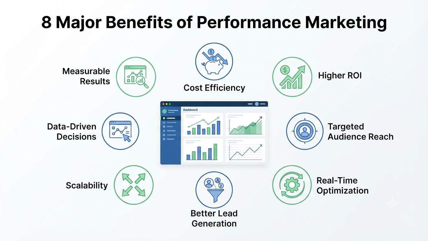 8 major benefits of performance marketing