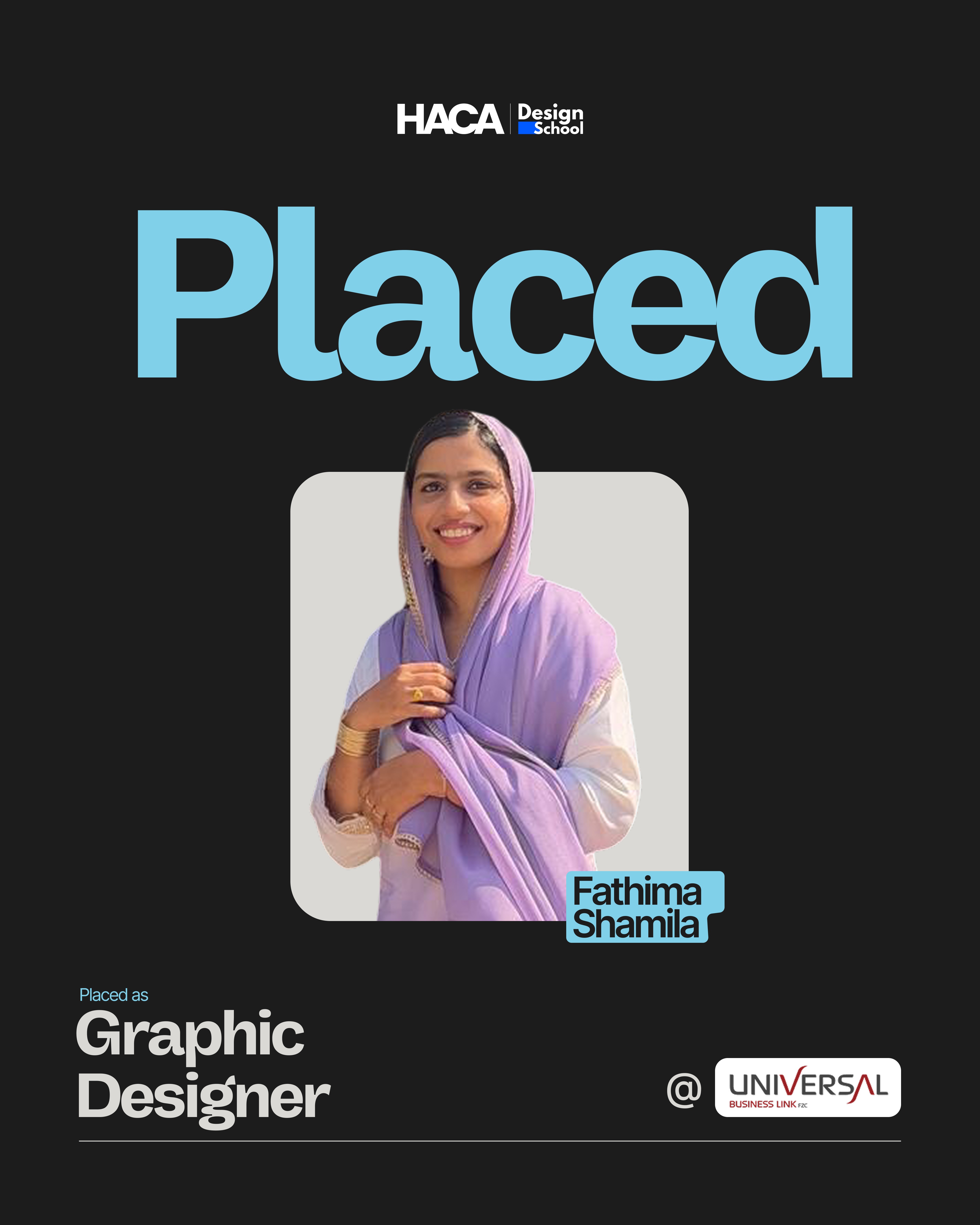 Design school placement student
