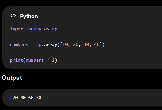 NumPy Example