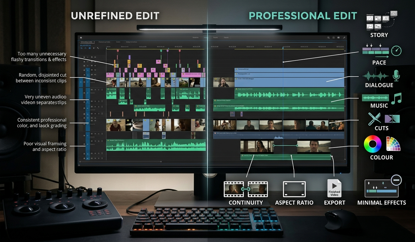 What Makes a Video Edit Look Professional?