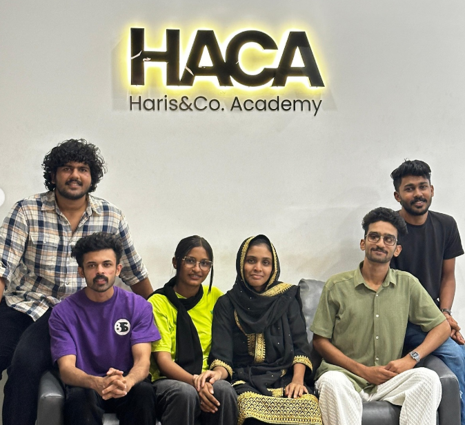 Jenna during her course at HACA
