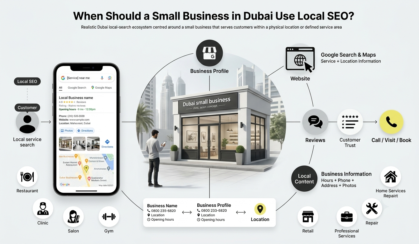 When Should a Small Business in Dubai Use Local SEO?
