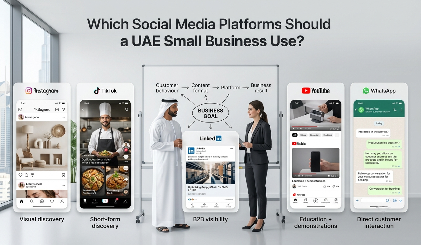 Which Social Media Platforms Should a UAE Small Business Use?