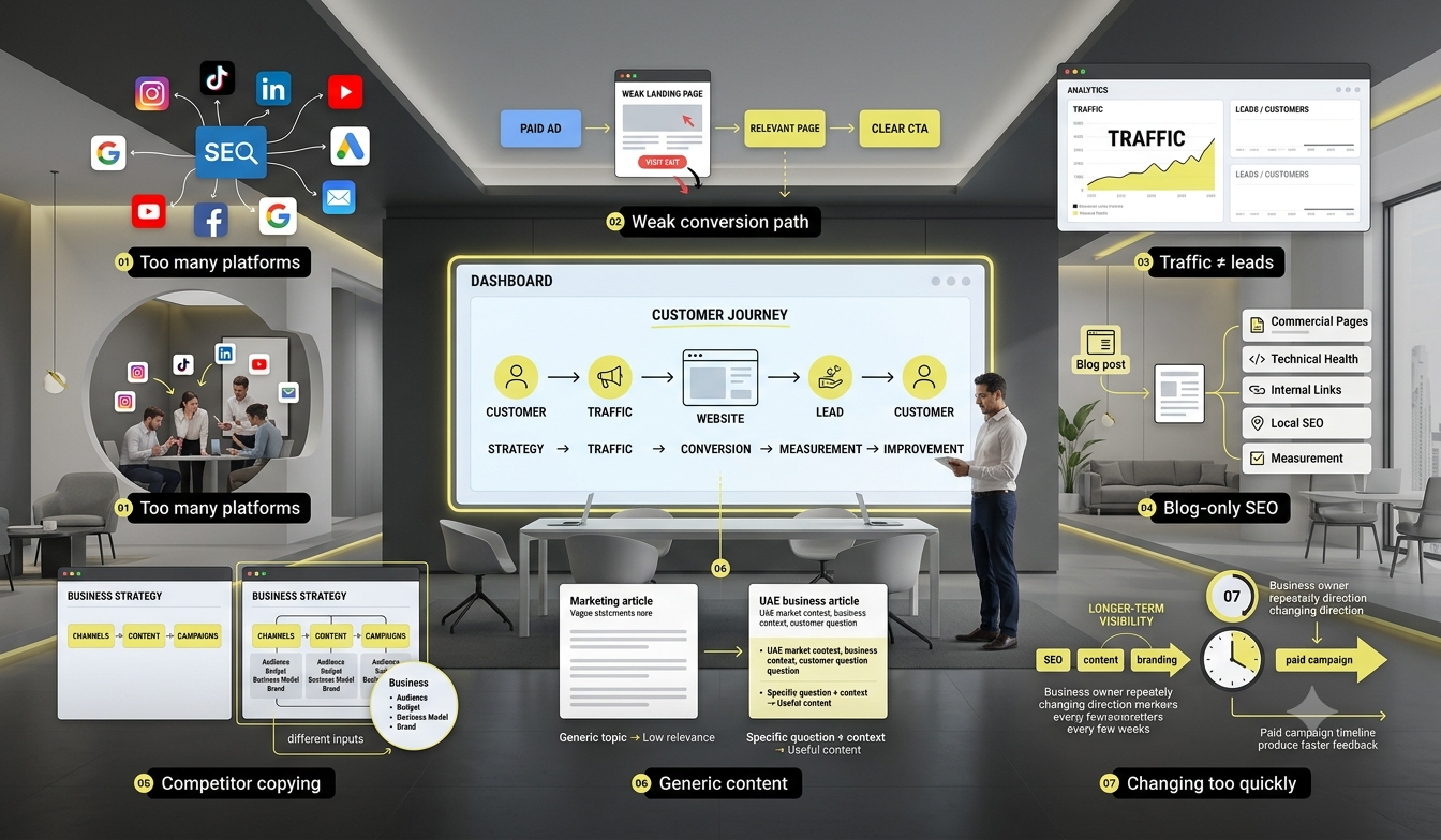 What Are the Most Common Digital Marketing Mistakes for Small Businesses?
