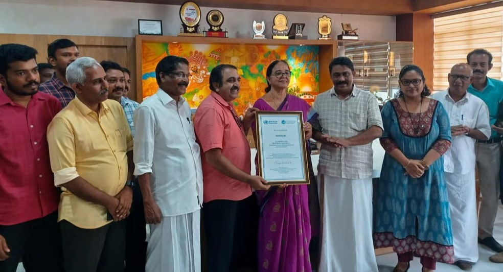 Kozhikode's recognition by the World Health Organisation (WHO) as an Age-Friendly City