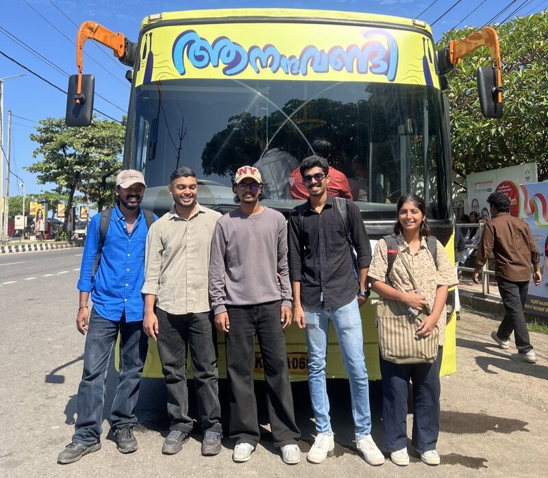 Deebesh, Adinath, Ardra, Jibin and Meghashyam were introduced to an opportunity from Kozhikode Corporation