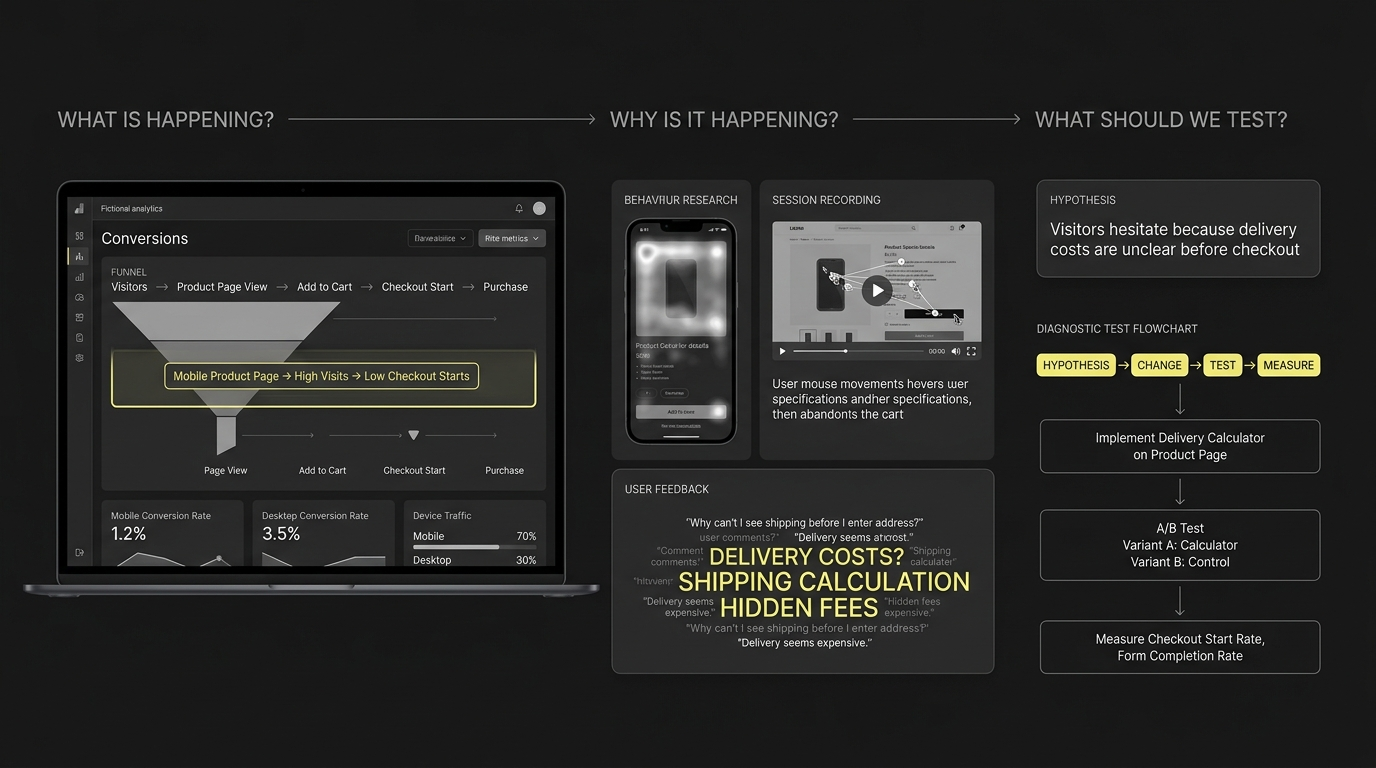How Can Analytics Show Why Visitors Are Not Converting?