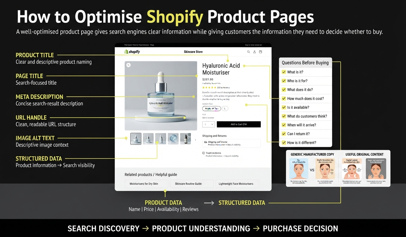 How to Optimise Shopify Product Pages?